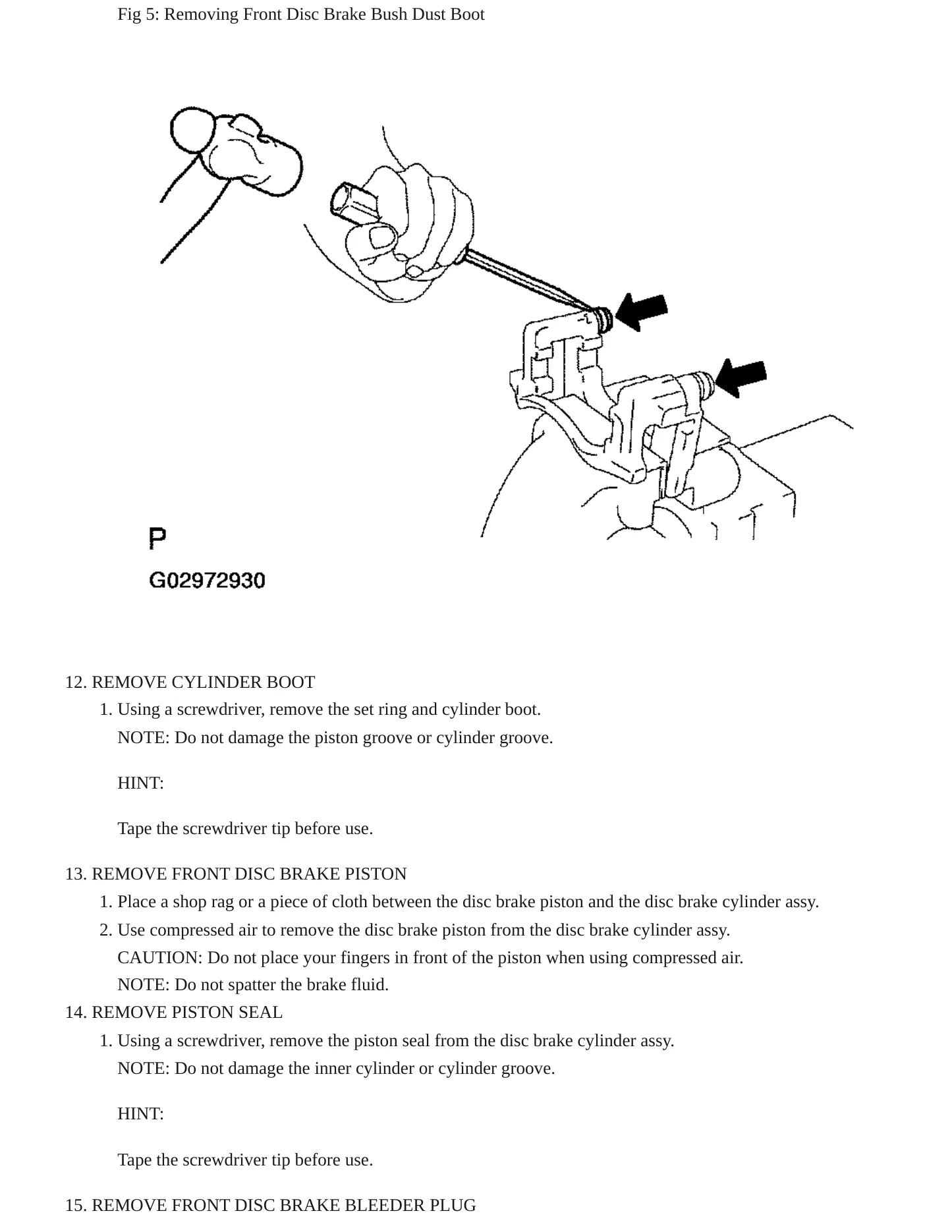 2005 Toyota Avalon Service and Repair Manual preview page 9