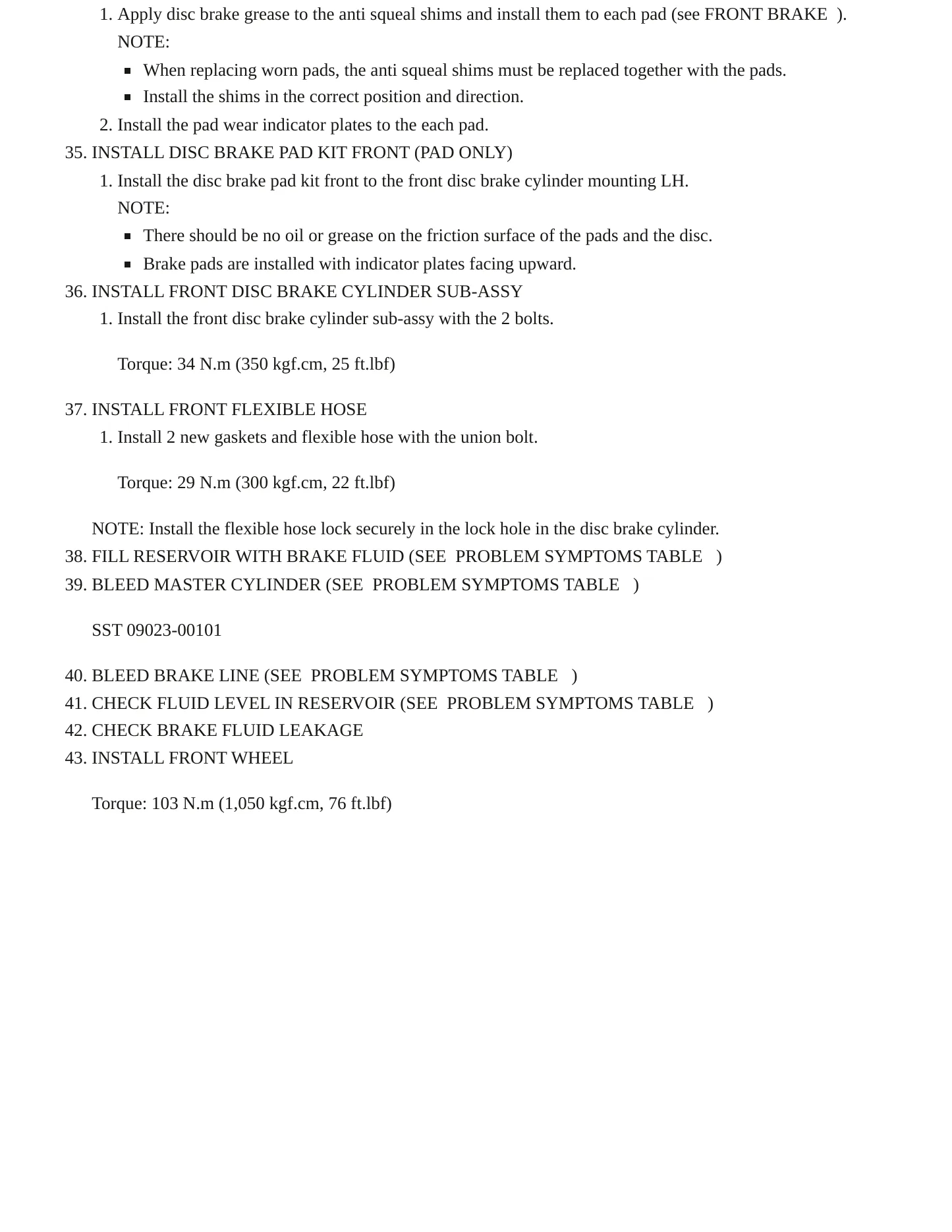 2005 Toyota Camry Solara Service and Repair Manual preview page 12