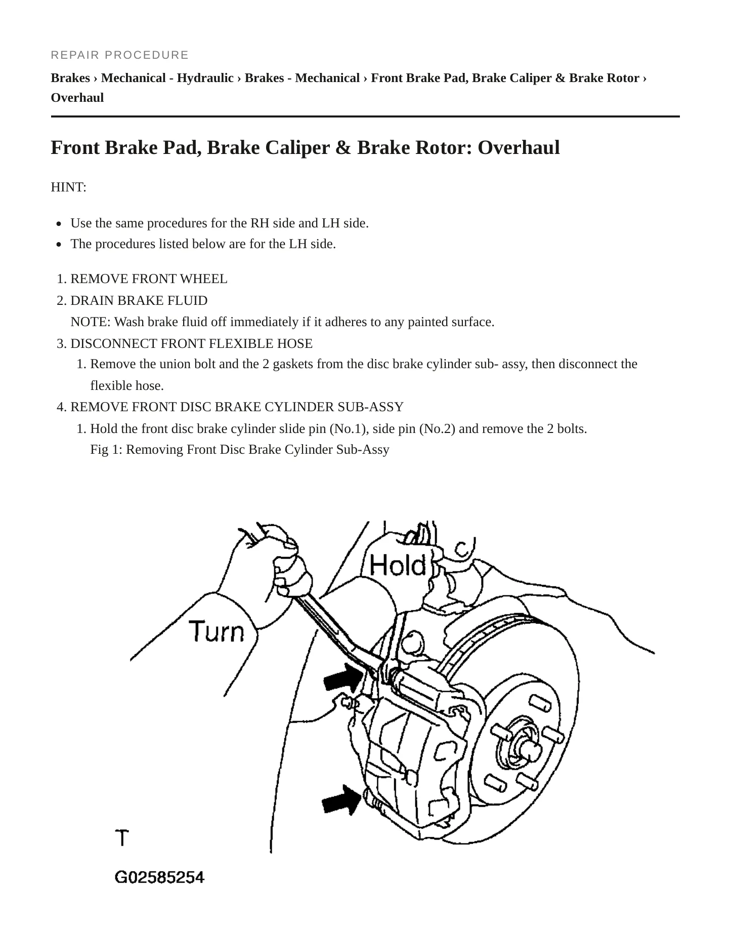 2005 Toyota Camry Solara Service and Repair Manual preview page 5