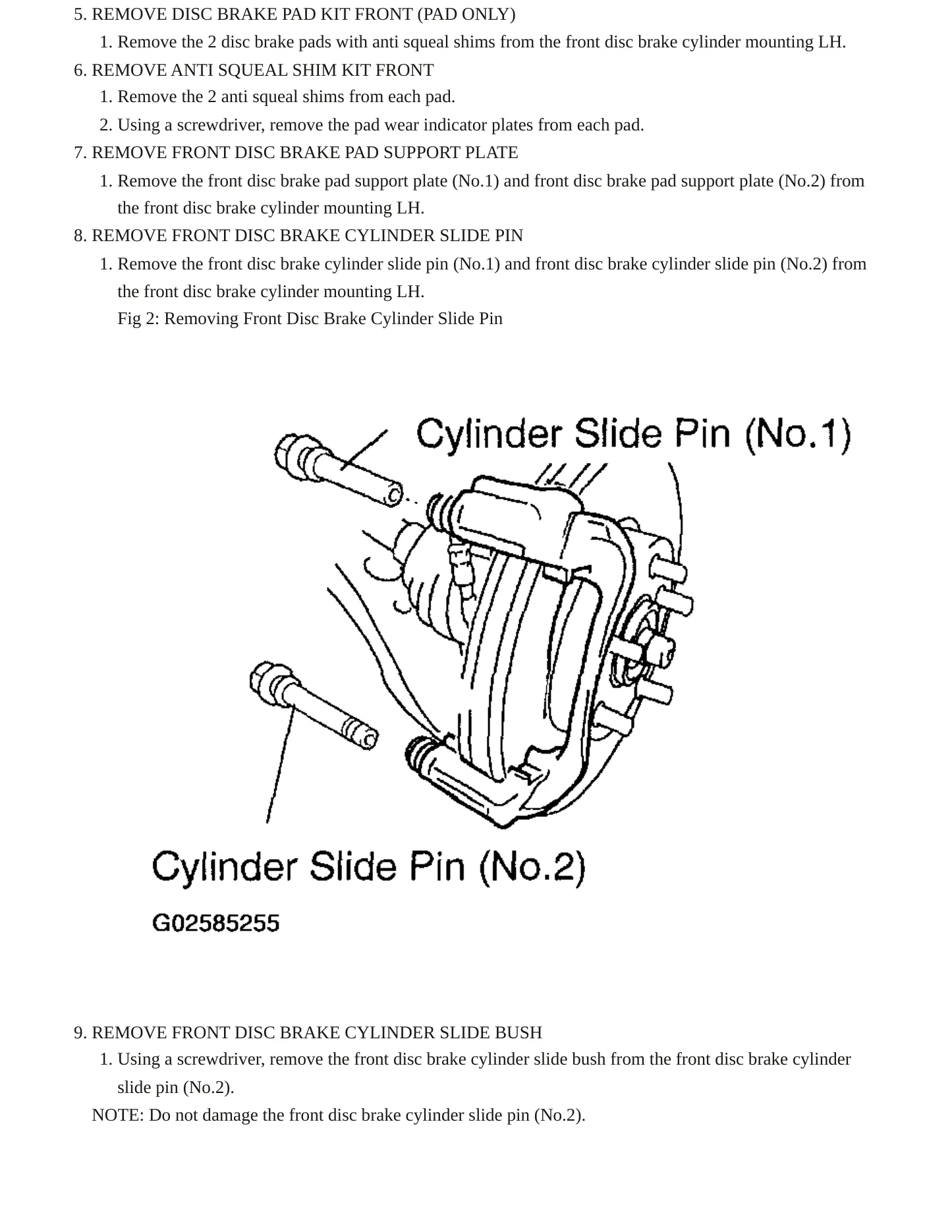 2005 Toyota Camry Solara Service and Repair Manual preview page 6