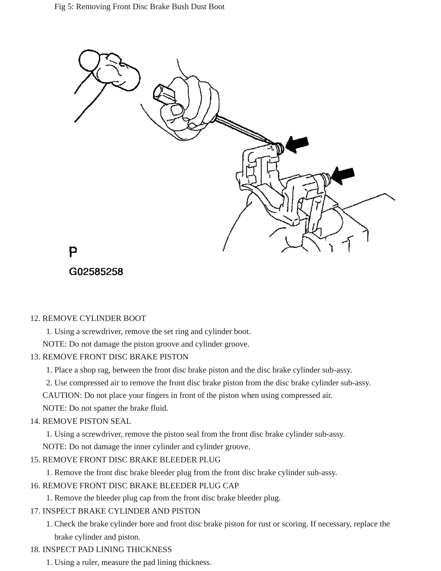 2005 Toyota Camry Solara Service and Repair Manual preview page 9