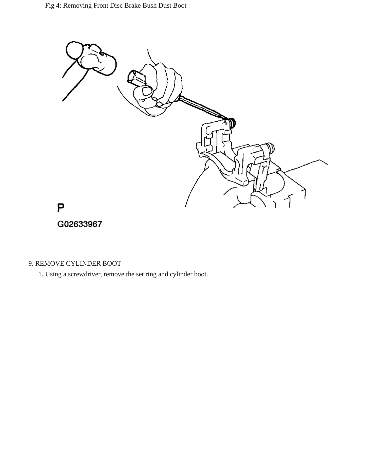 2005 Toyota Matrix Service and Repair Manual preview page 9