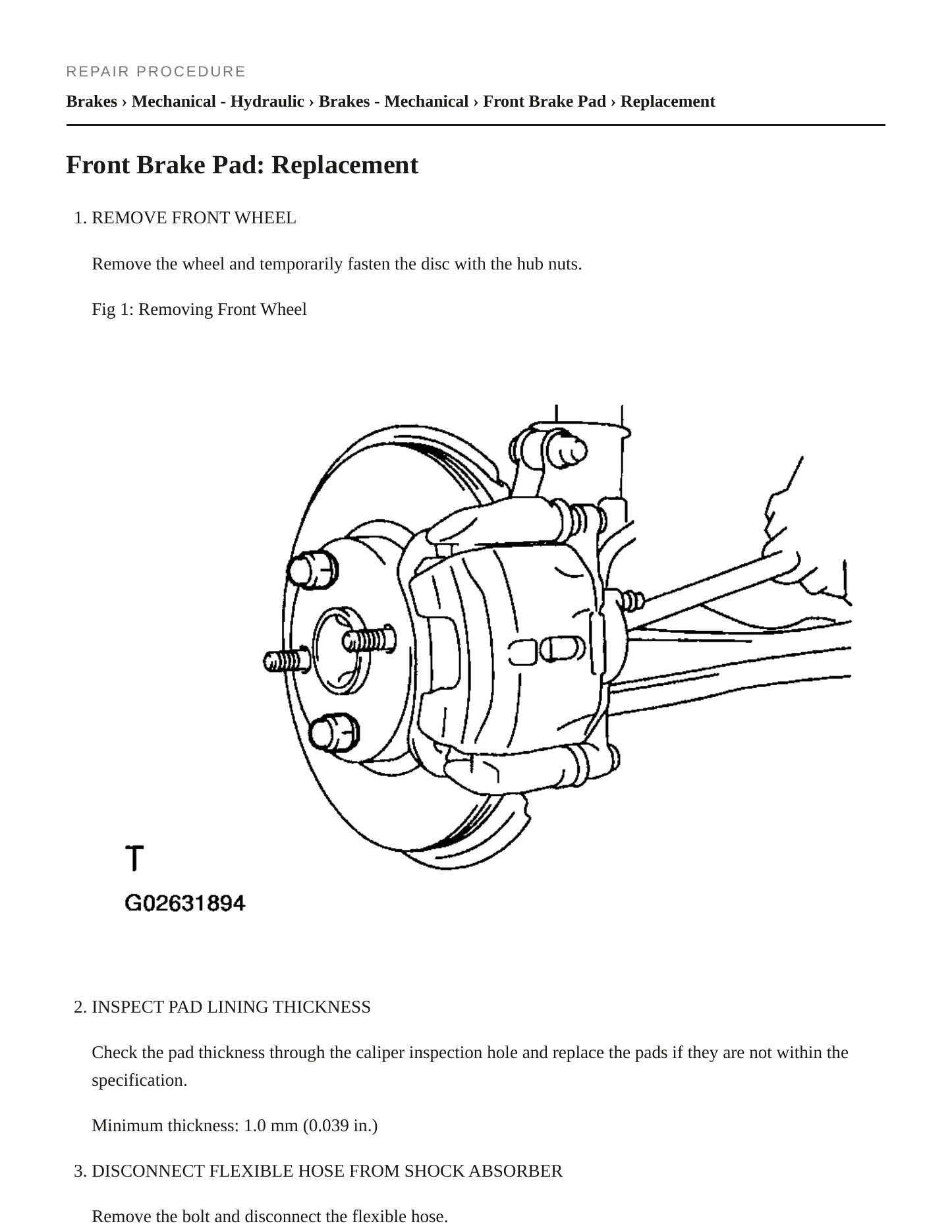 2005 Toyota MR2 Service and Repair Manual preview page 4