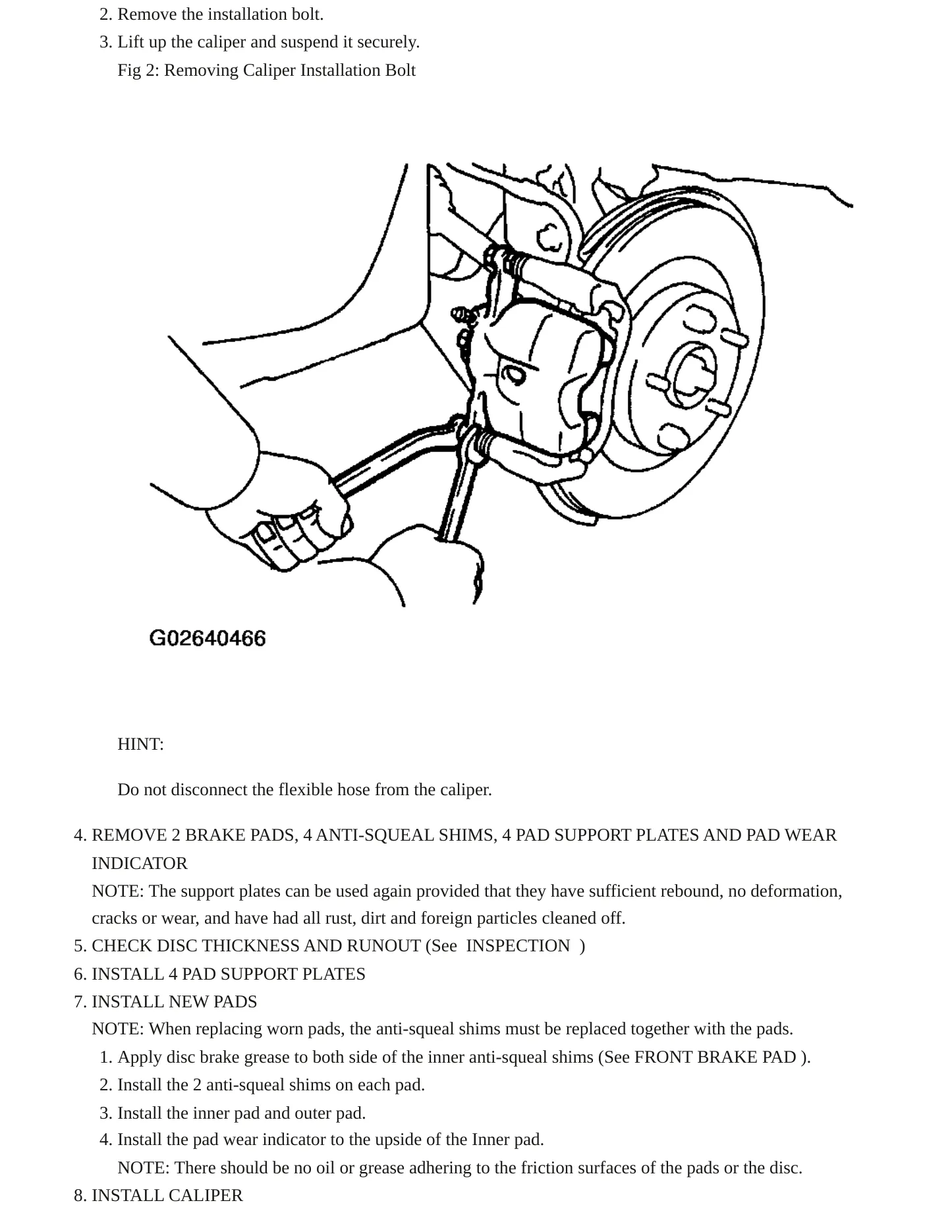 2005 Toyota RAV4 Service and Repair Manual preview page 5