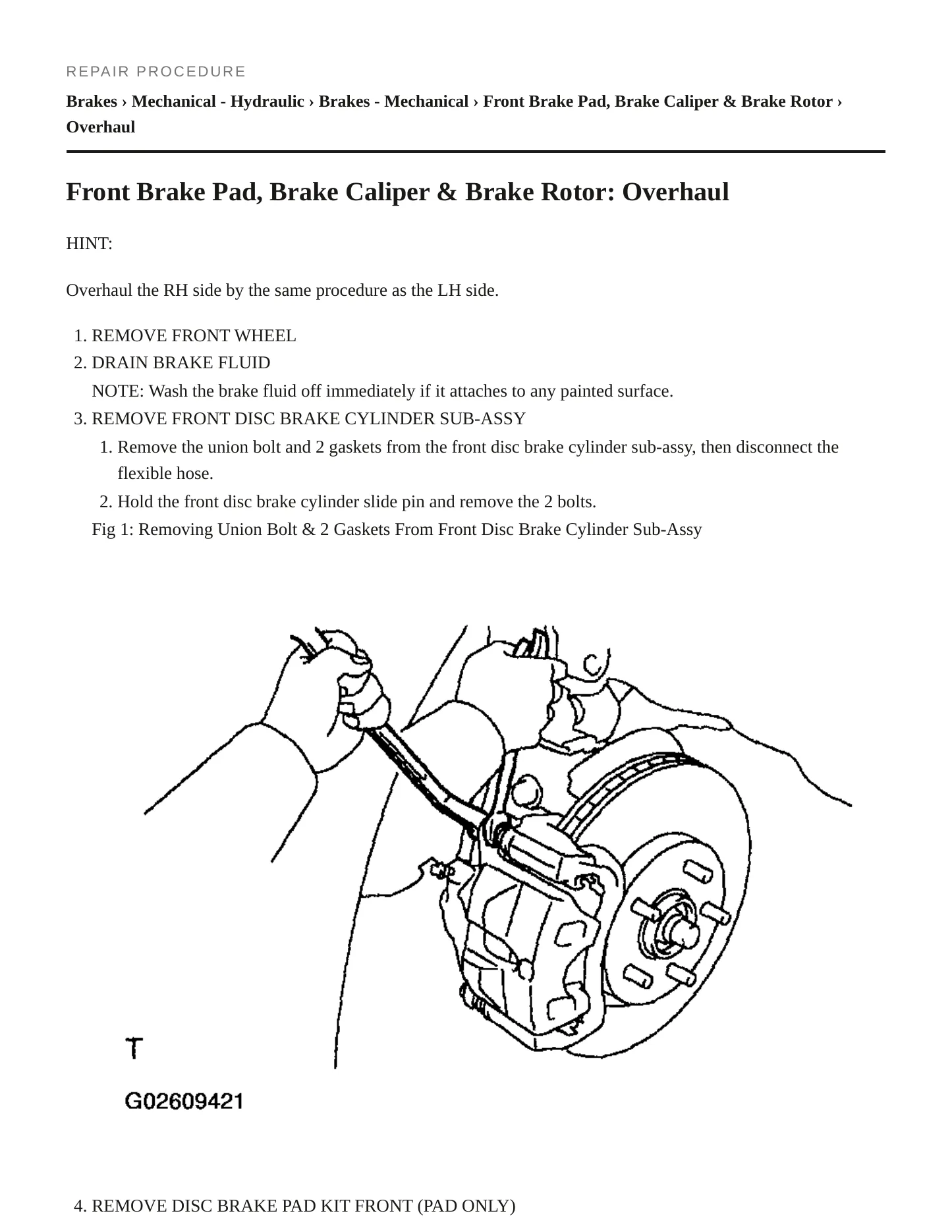 2005 Toyota Sienna Service and Repair Manual preview page 4