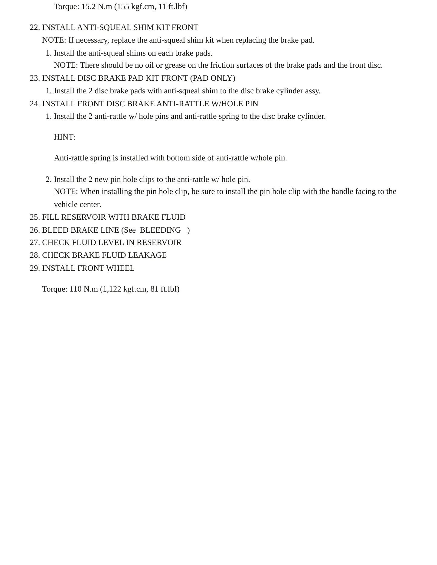 2006 Toyota 4Runner Service and Repair Manual preview page 11