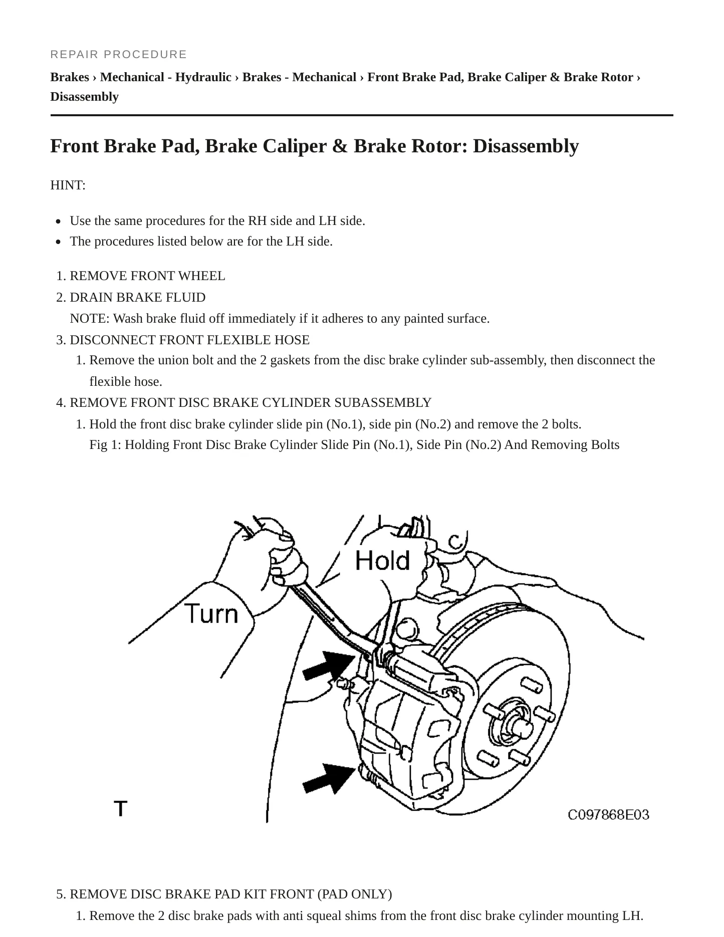2006 Toyota Camry Solara Service and Repair Manual preview page 5