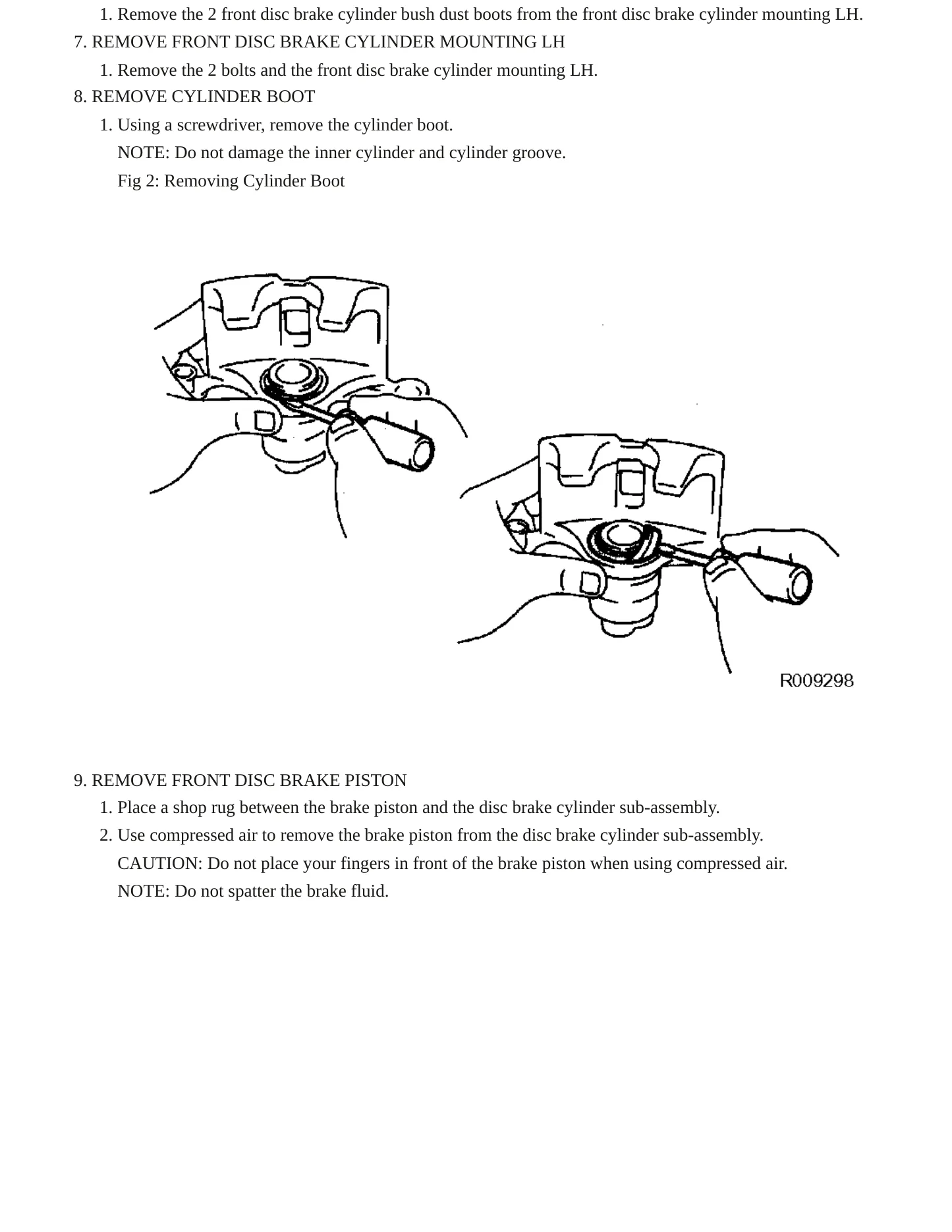 2006 Toyota Highlander Service and Repair Manual preview page 6