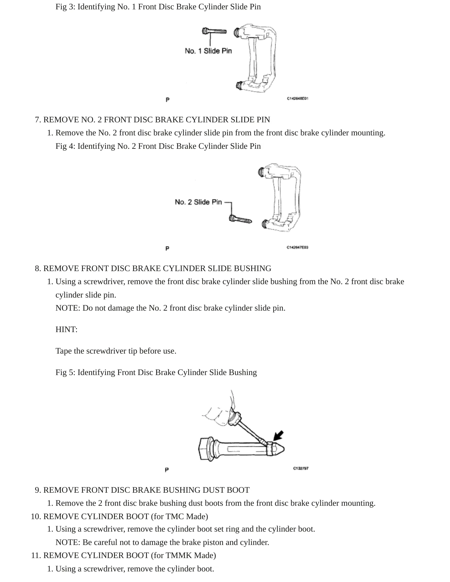 2007 Toyota Camry Service and Repair Manual preview page 5