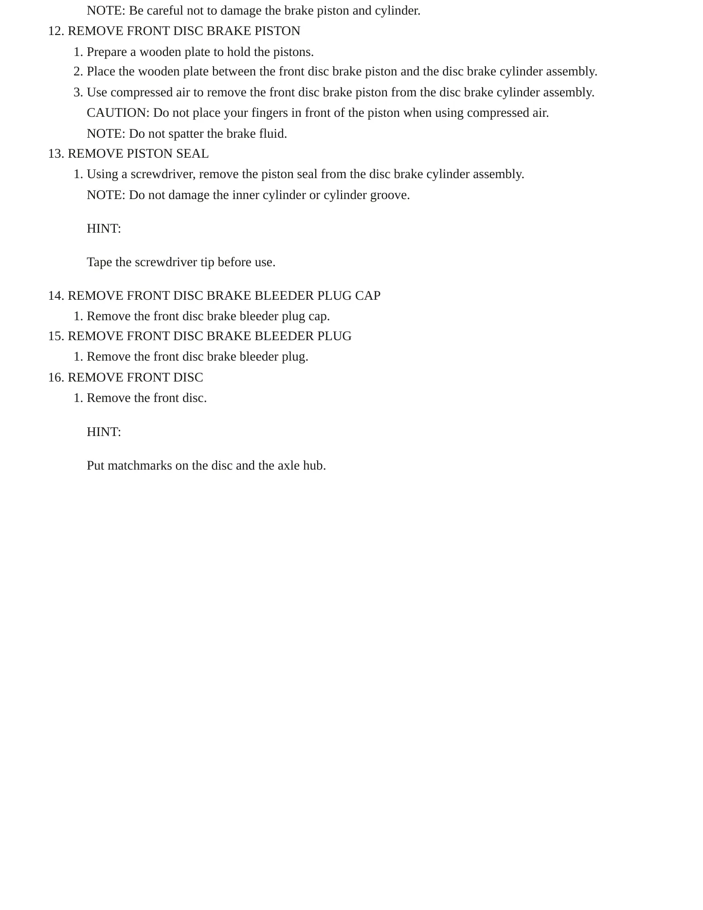 2007 Toyota Camry Service and Repair Manual preview page 6