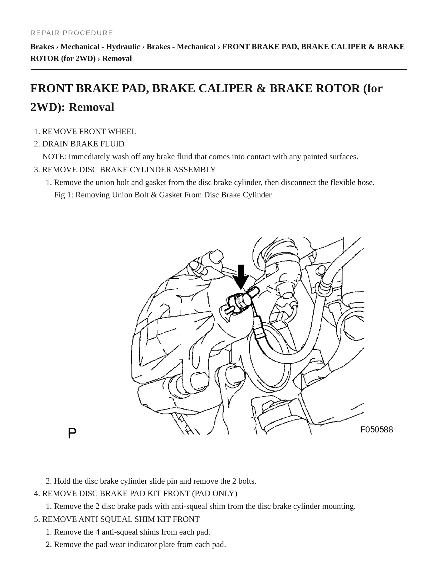 2007 Toyota Tacoma Service and Repair Manual preview page 5