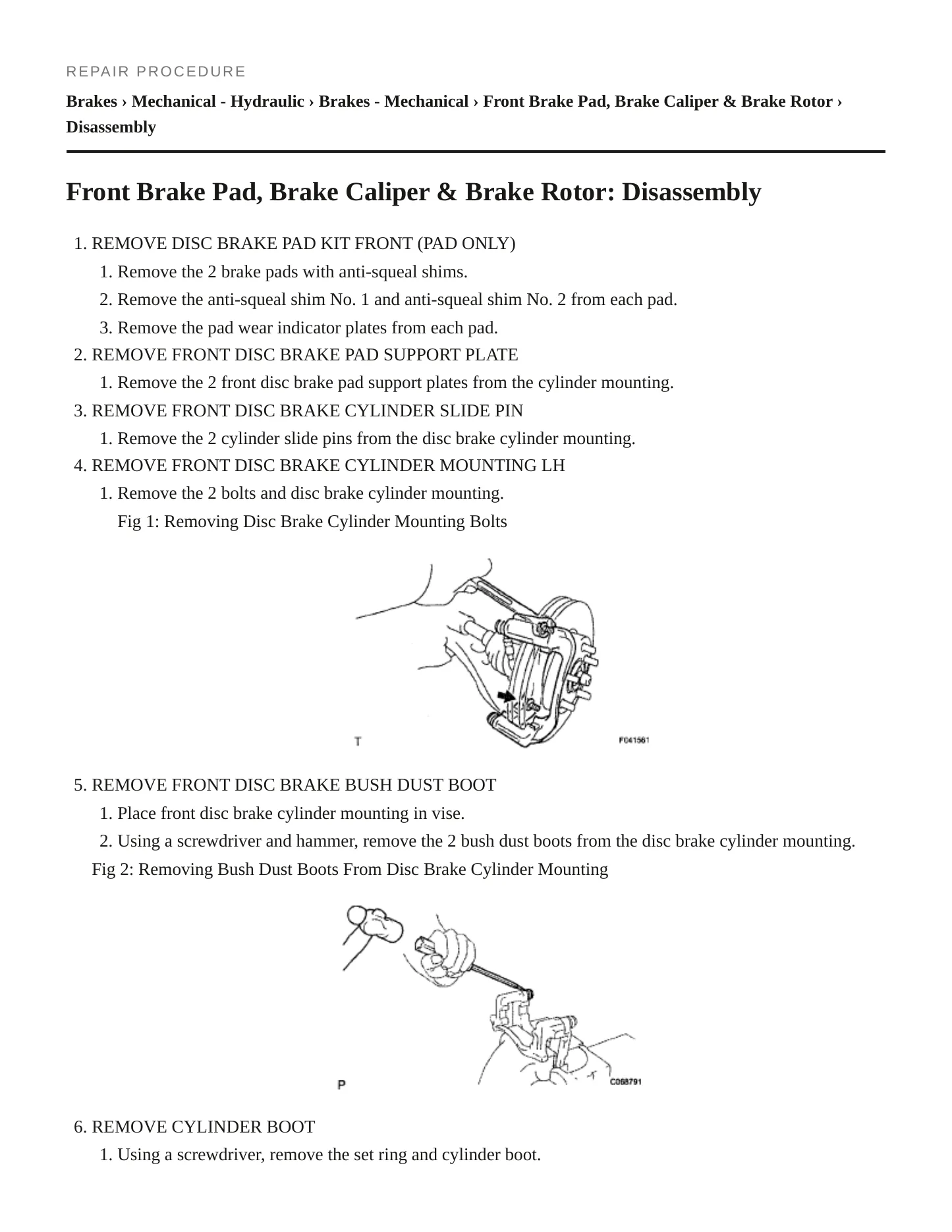 2008 Toyota Corolla Service and Repair Manual preview page 4