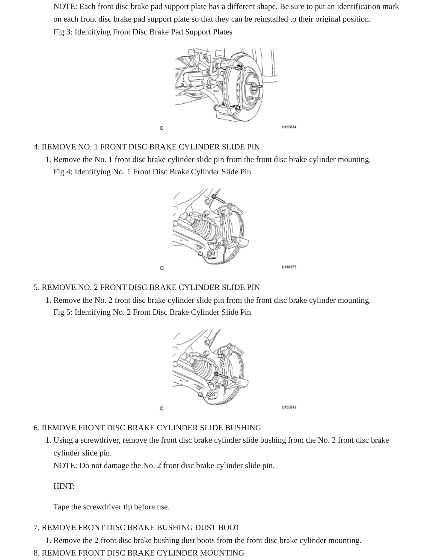 2008 Toyota Highlander Service and Repair Manual preview page 5