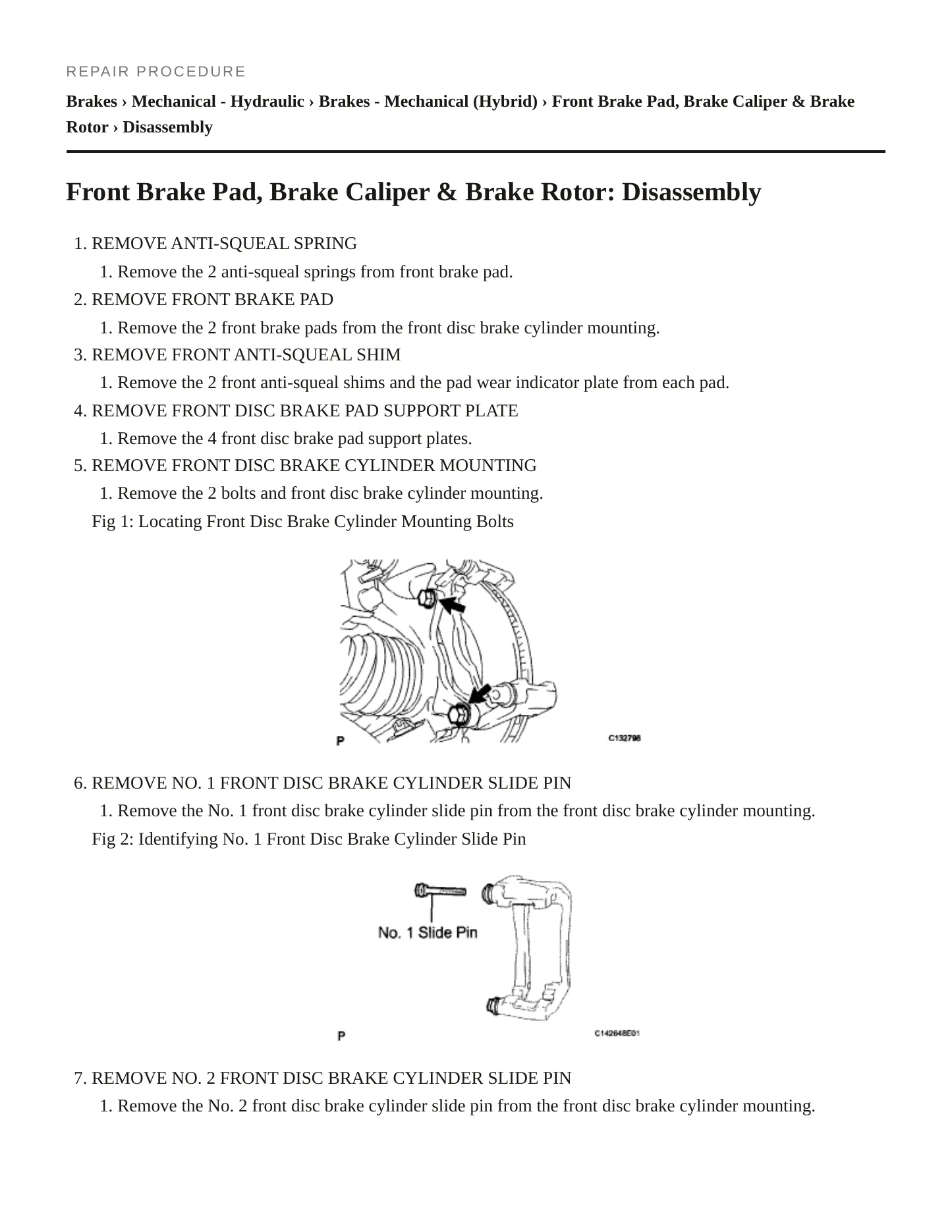 2009 Toyota Camry Service and Repair Manual preview page 4