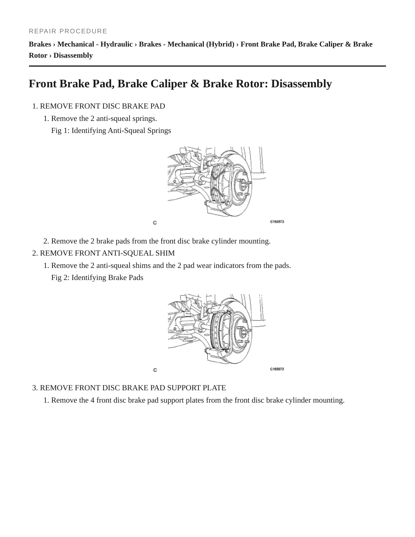 2009 Toyota Highlander Service and Repair Manual preview page 4