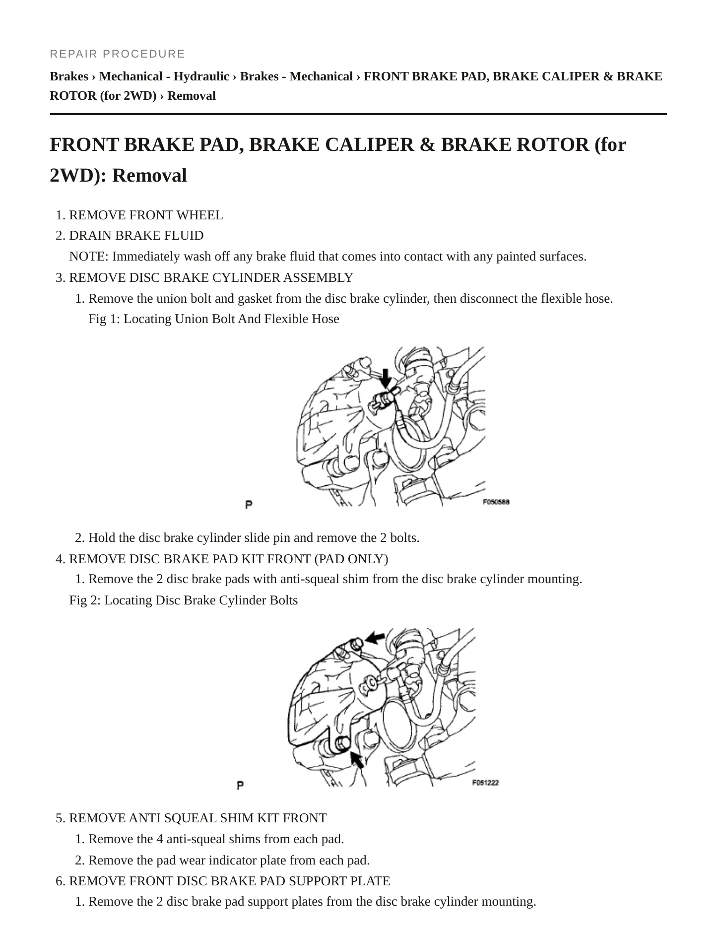 2009 Toyota Tacoma Service and Repair Manual preview page 5