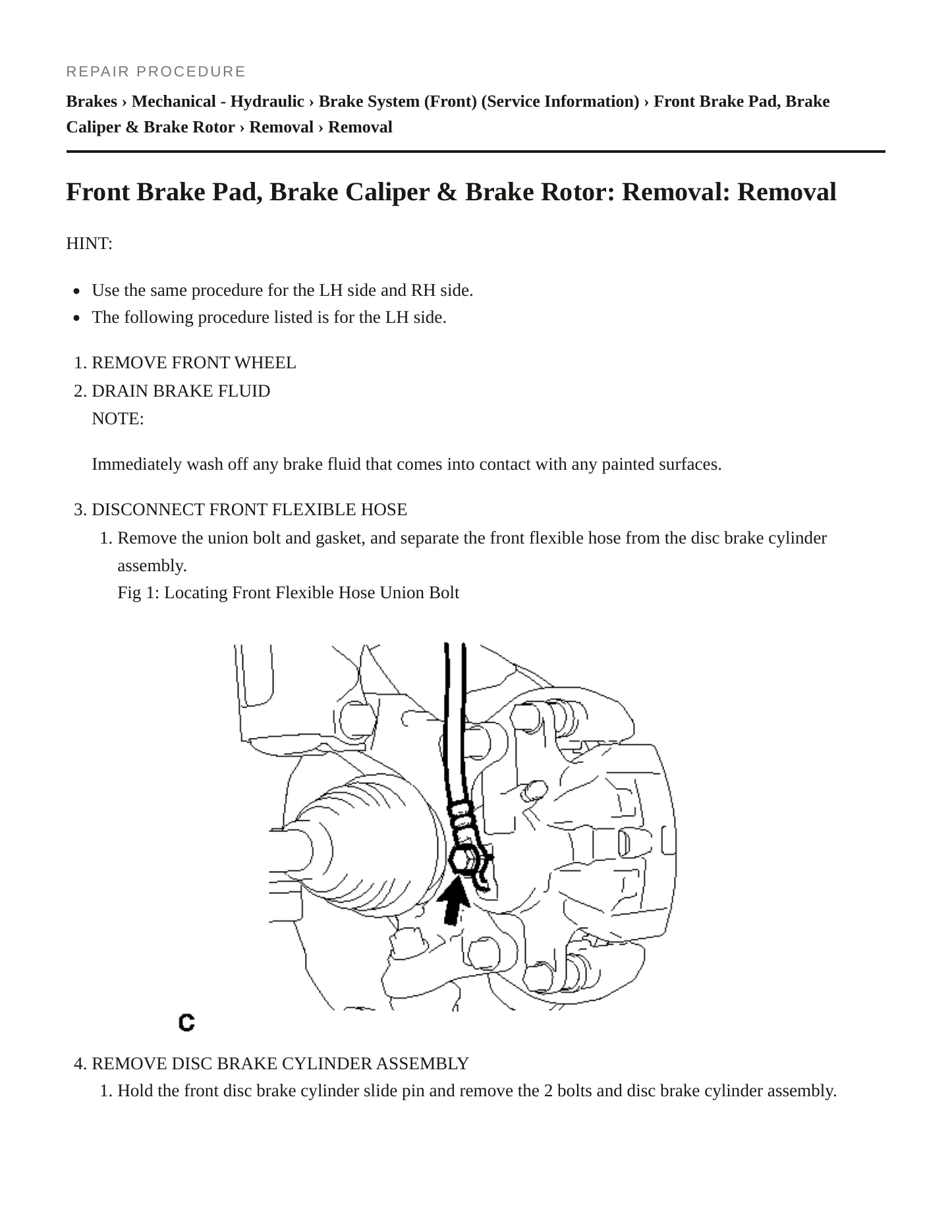 2010 Toyota Corolla Service and Repair Manual preview page 6