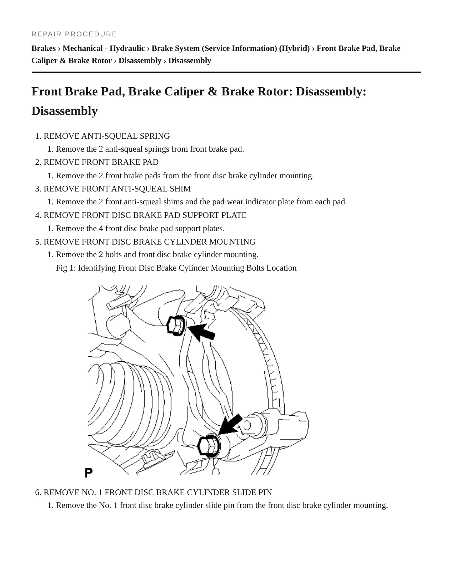 2011 Toyota Camry Service and Repair Manual preview page 4