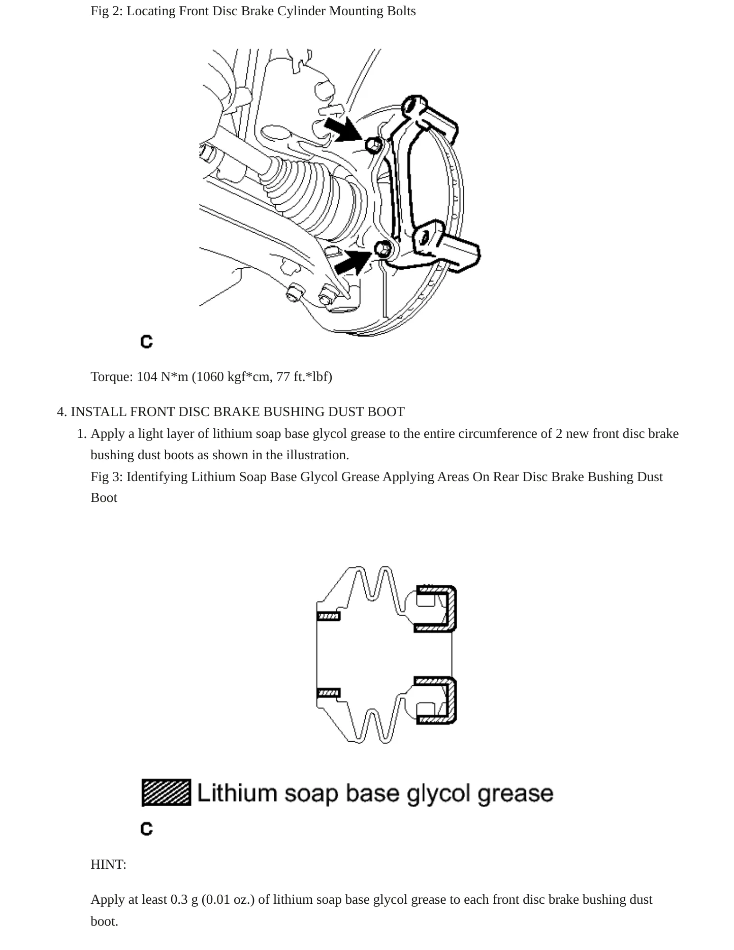 2011 Toyota Venza service manual page 6