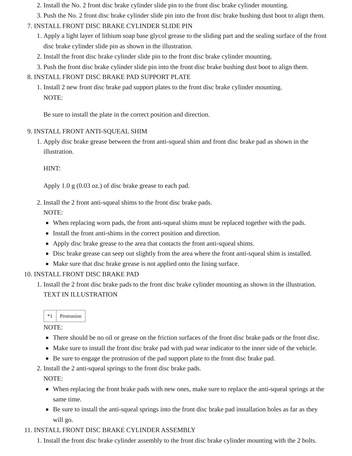 2011 Toyota Venza Service and Repair Manual preview page 8