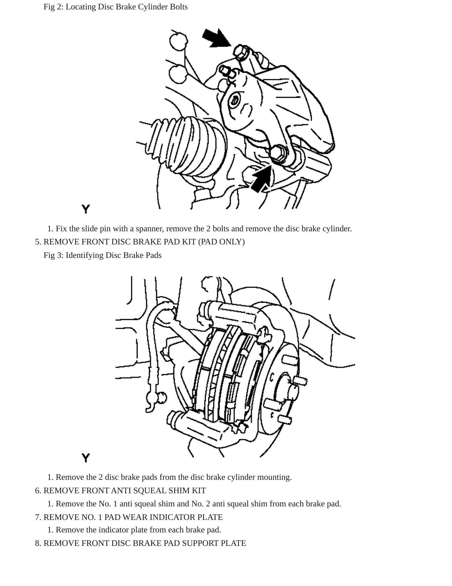 2011 Toyota Yaris Service and Repair Manual preview page 5