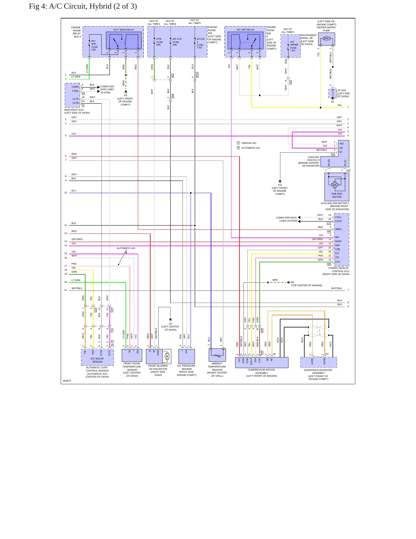 2012 Toyota Highlander Service and Repair Manual preview page 11