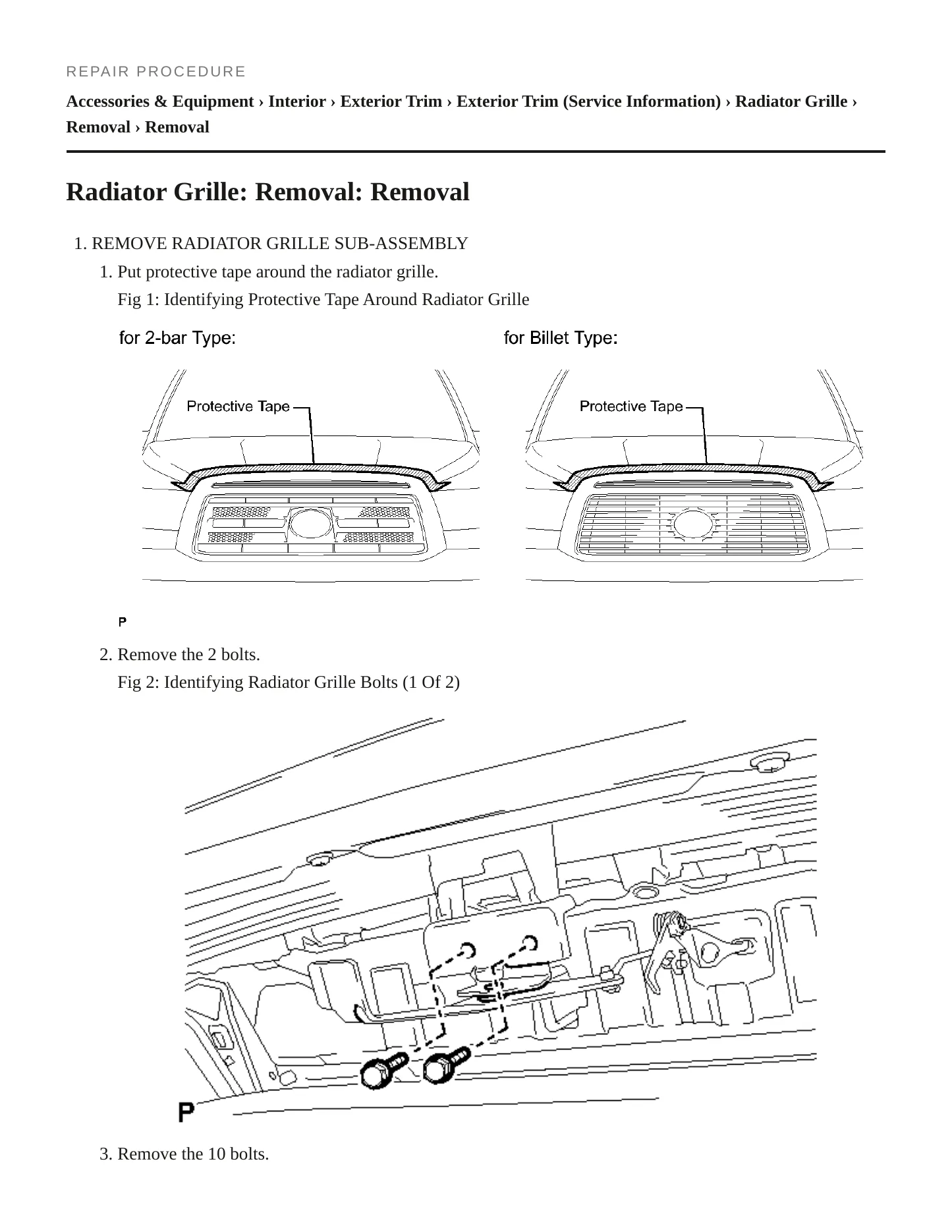 2012 Toyota Tundra Service and Repair Manual preview page 6