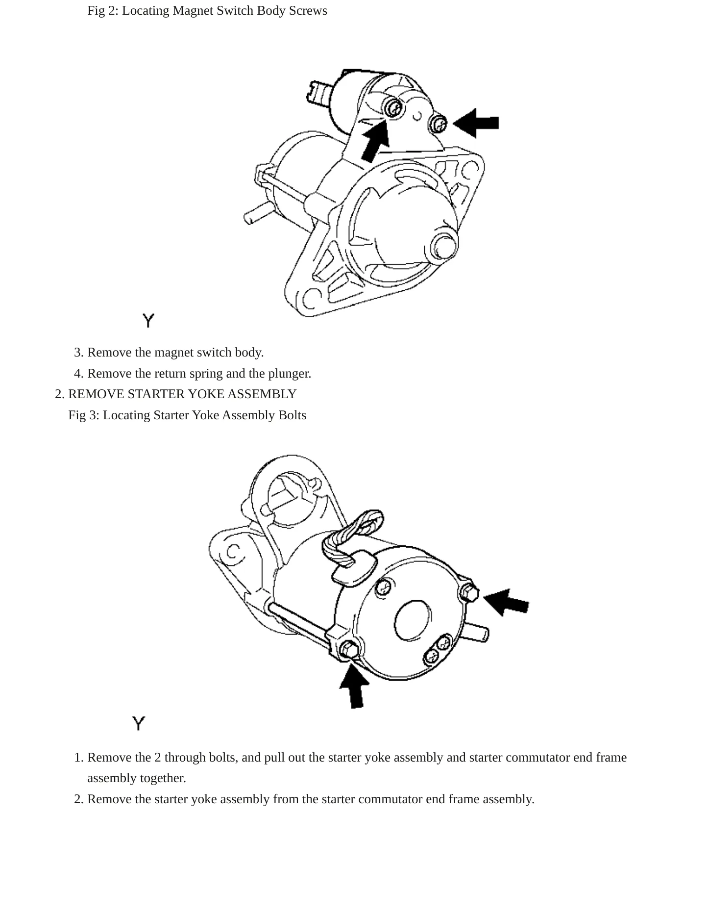 2012 Toyota Yaris Service and Repair Manual preview page 6