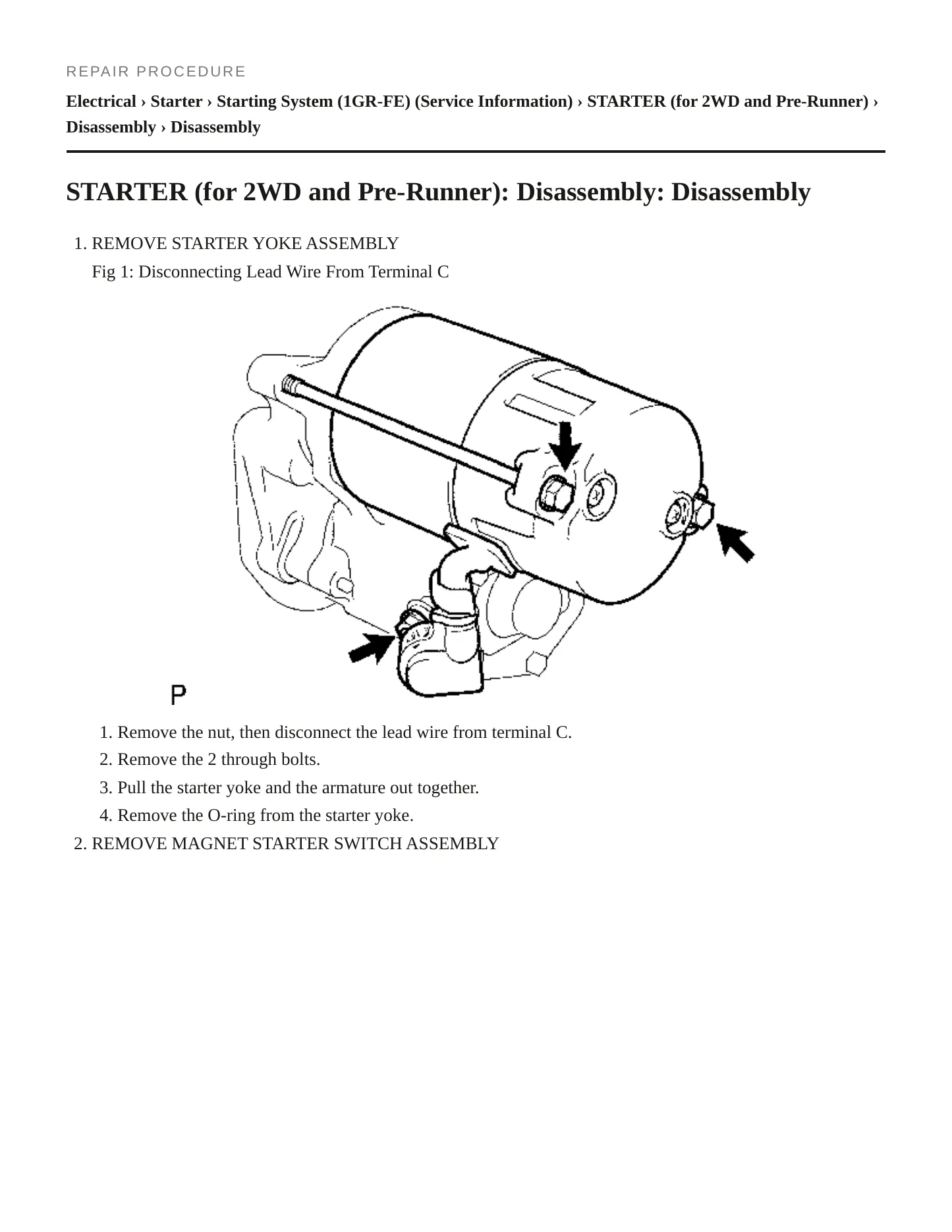 2013 Toyota Tacoma Service and Repair Manual preview page 5