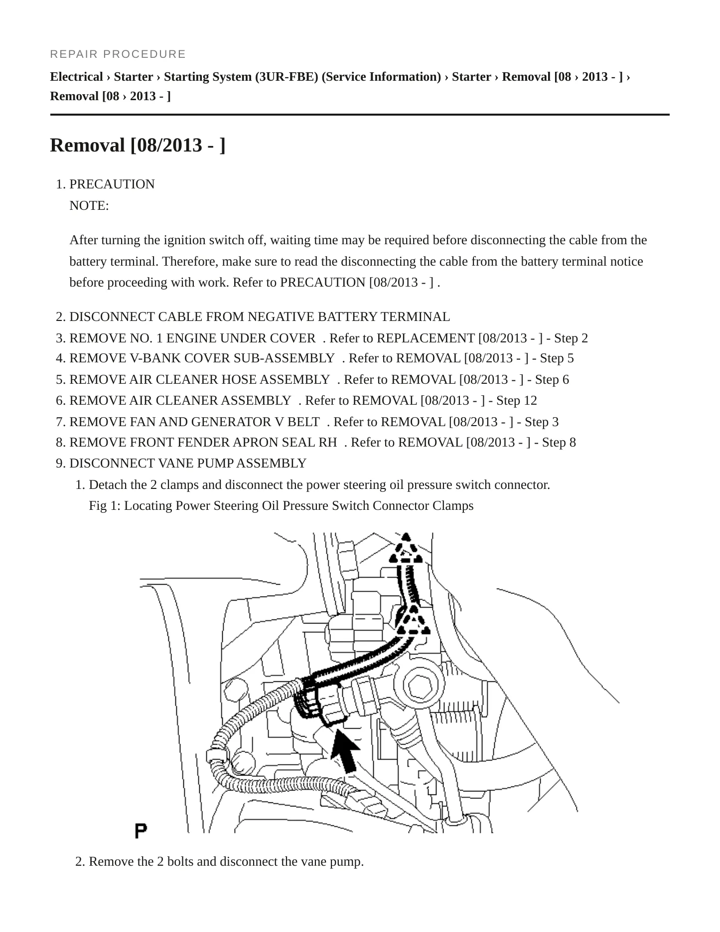 2014 Toyota Tundra Service and Repair Manual preview page 6