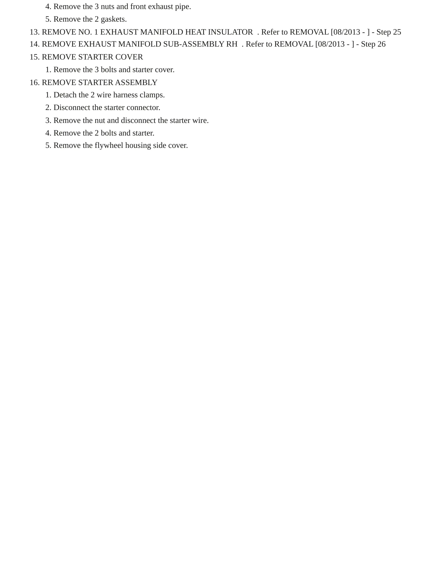2014 Toyota Tundra Service and Repair Manual preview page 9