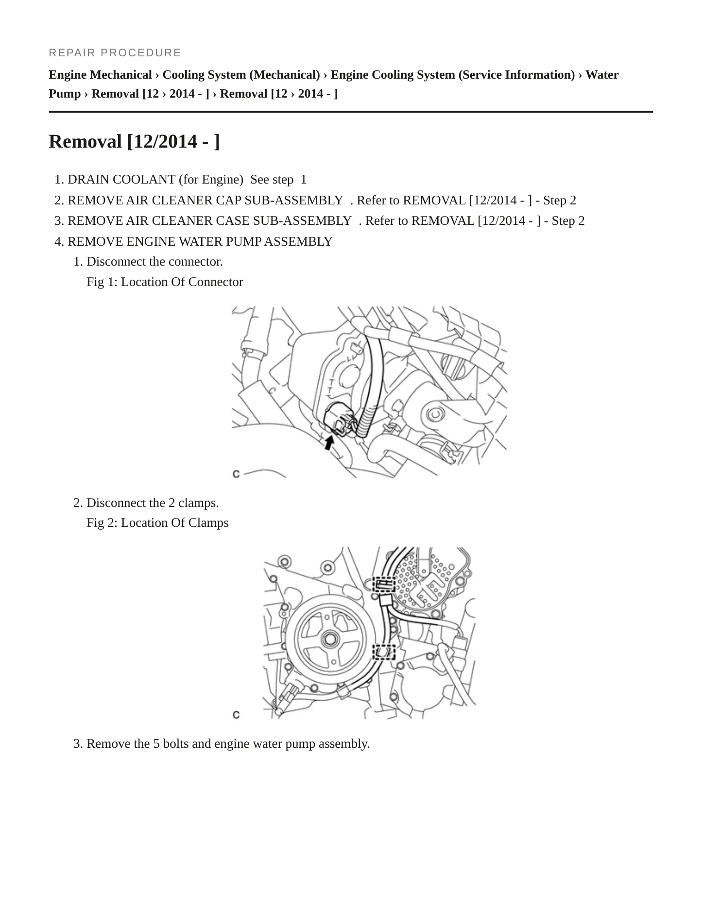 2015 Toyota Prius C Service and Repair Manual preview page 4