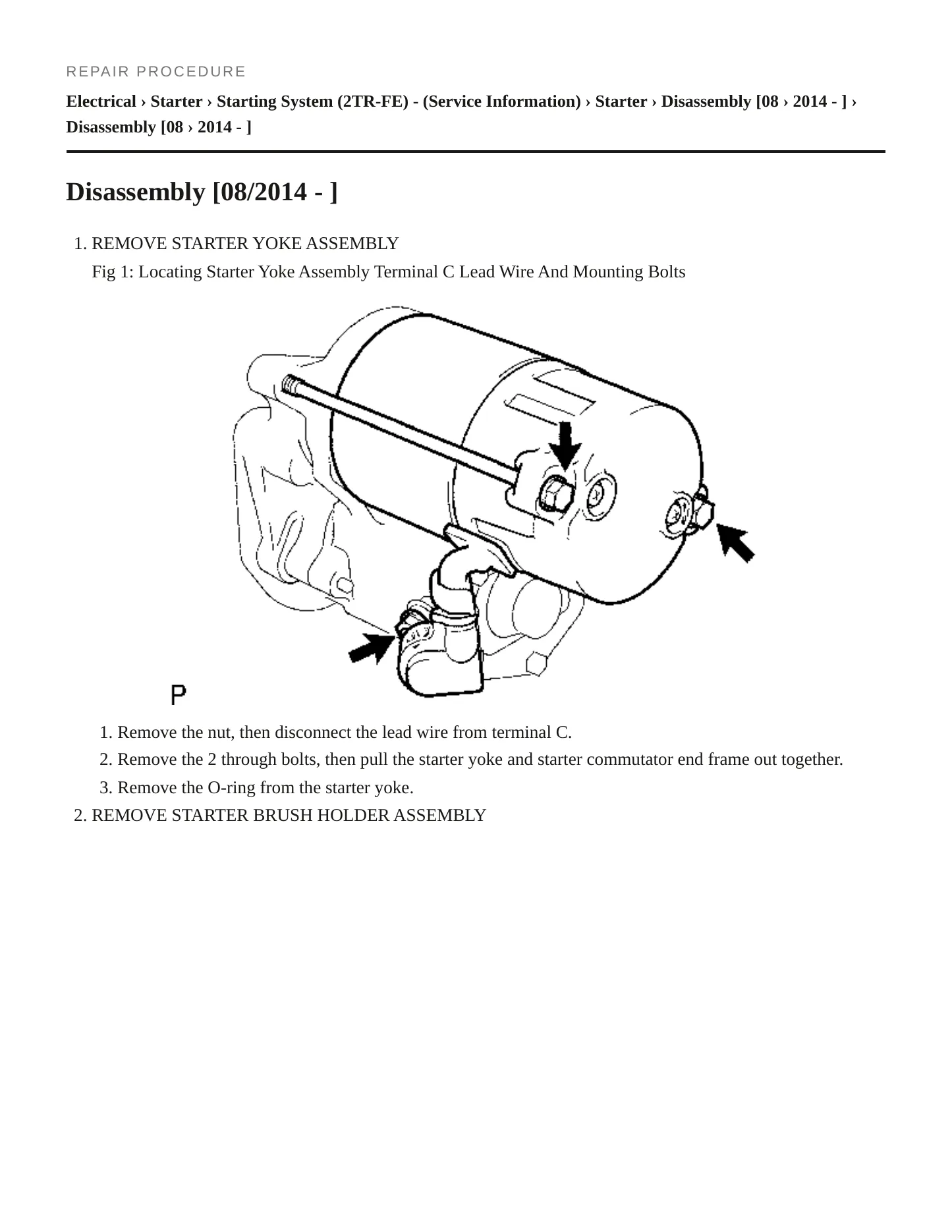 2015 Toyota Tacoma Service and Repair Manual preview page 5