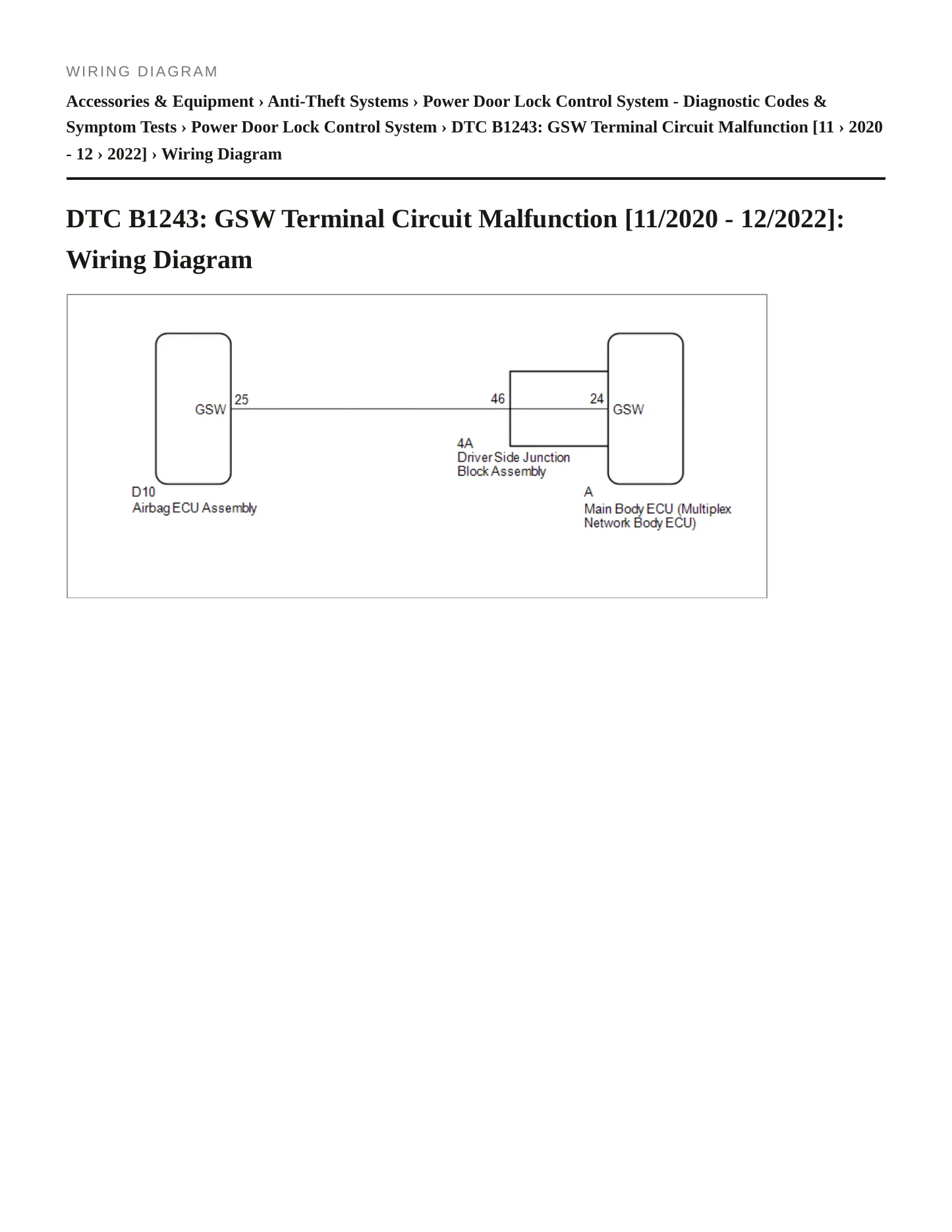 2021 Toyota Mirai Service and Repair Manual preview page 8