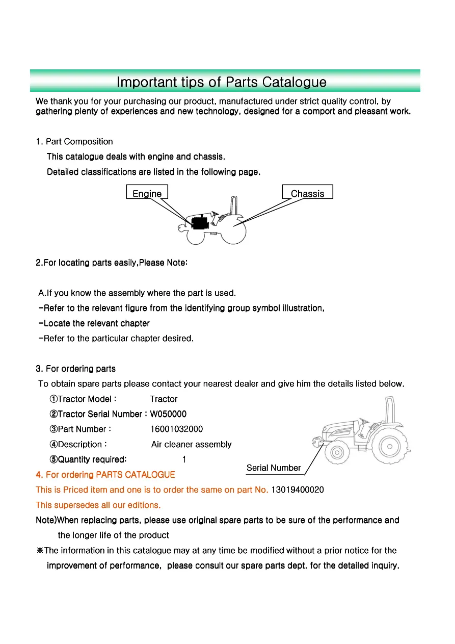 TYM T303 T353 Nceu Tractor Parts Manual preview page 3