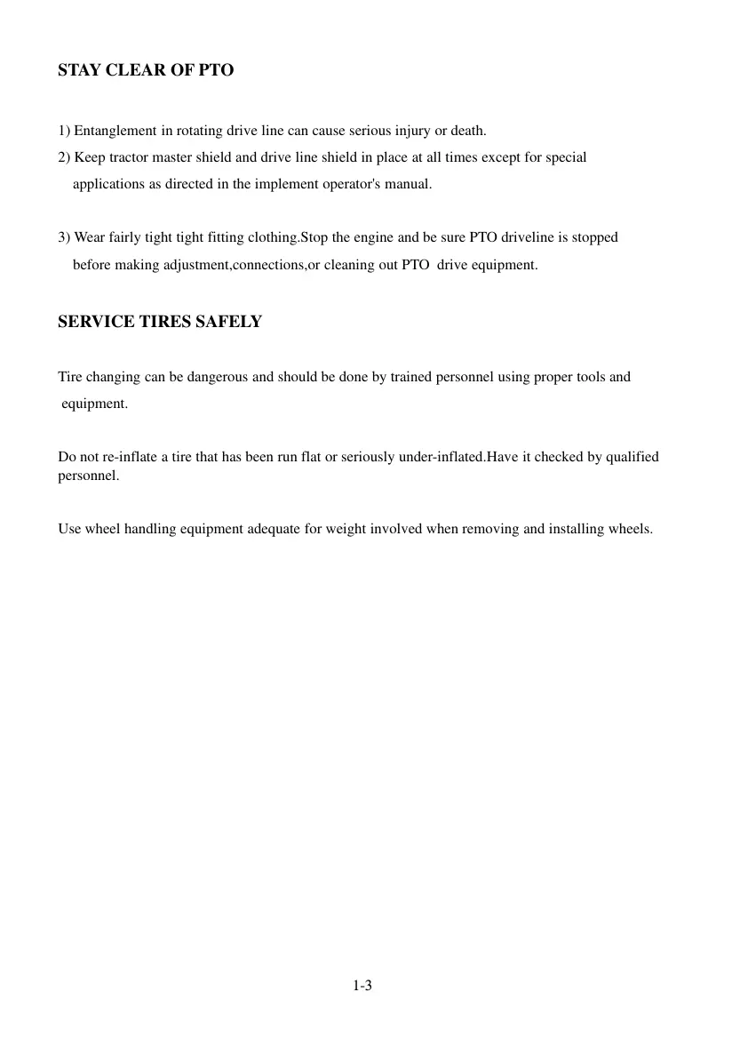 TYM T303 T353NC Tractor Service & Repair Manual preview page 6