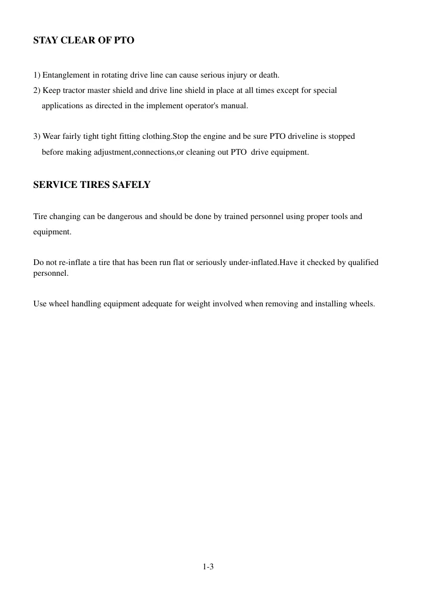 TYM T603 Tractor Service & Repair Manual preview page 5