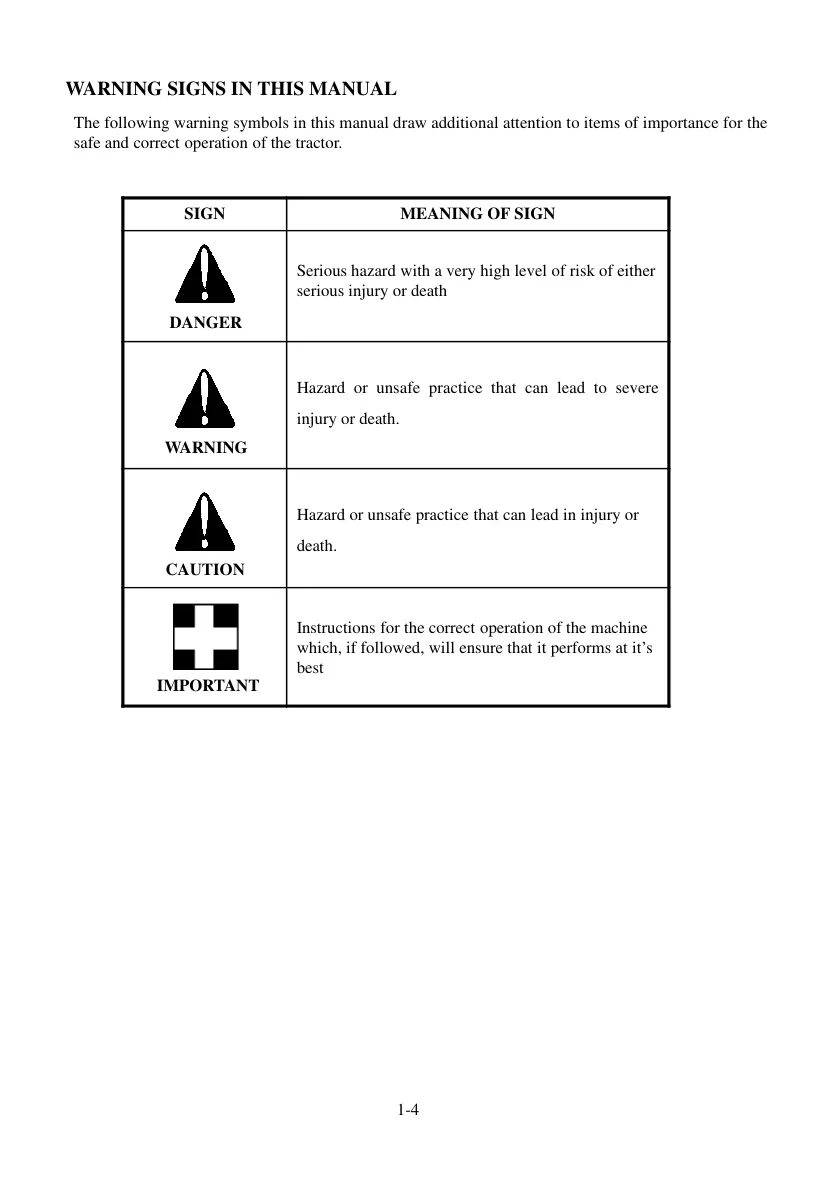 TYM T603 Tractor Service & Repair Manual preview page 6
