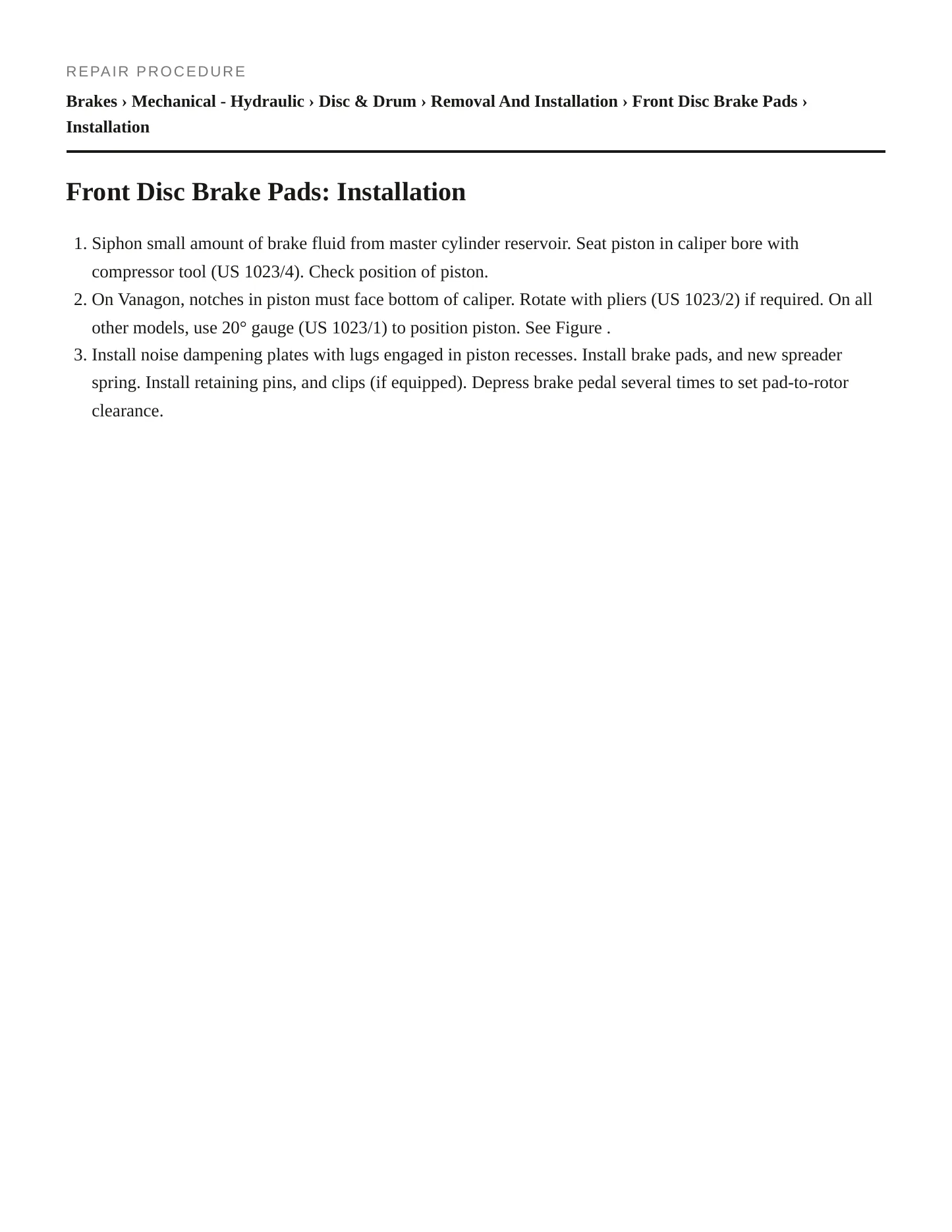 1983 Volkswagen Rabbit service manual page 3