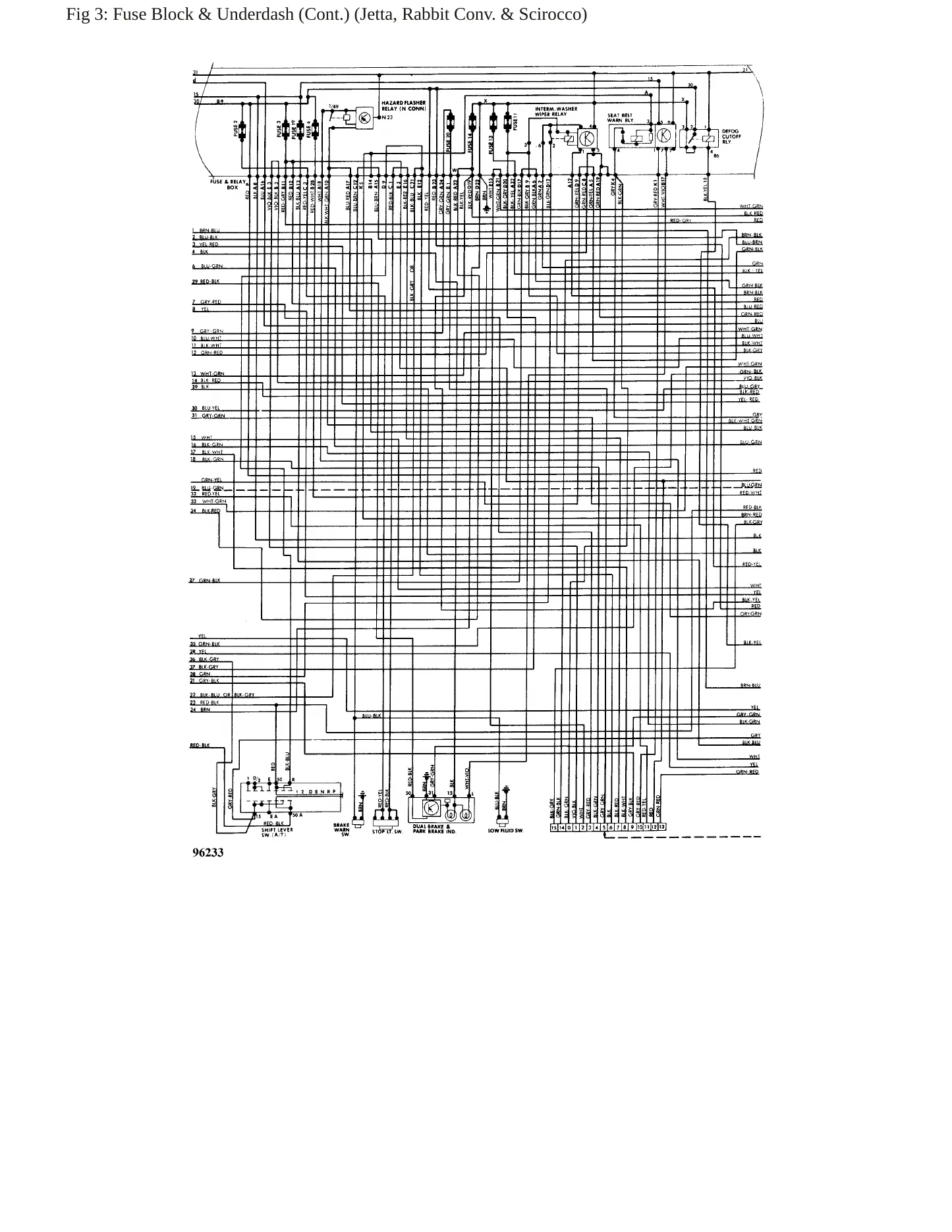 1983 Volkswagen Rabbit Service and Repair Manual preview page 8