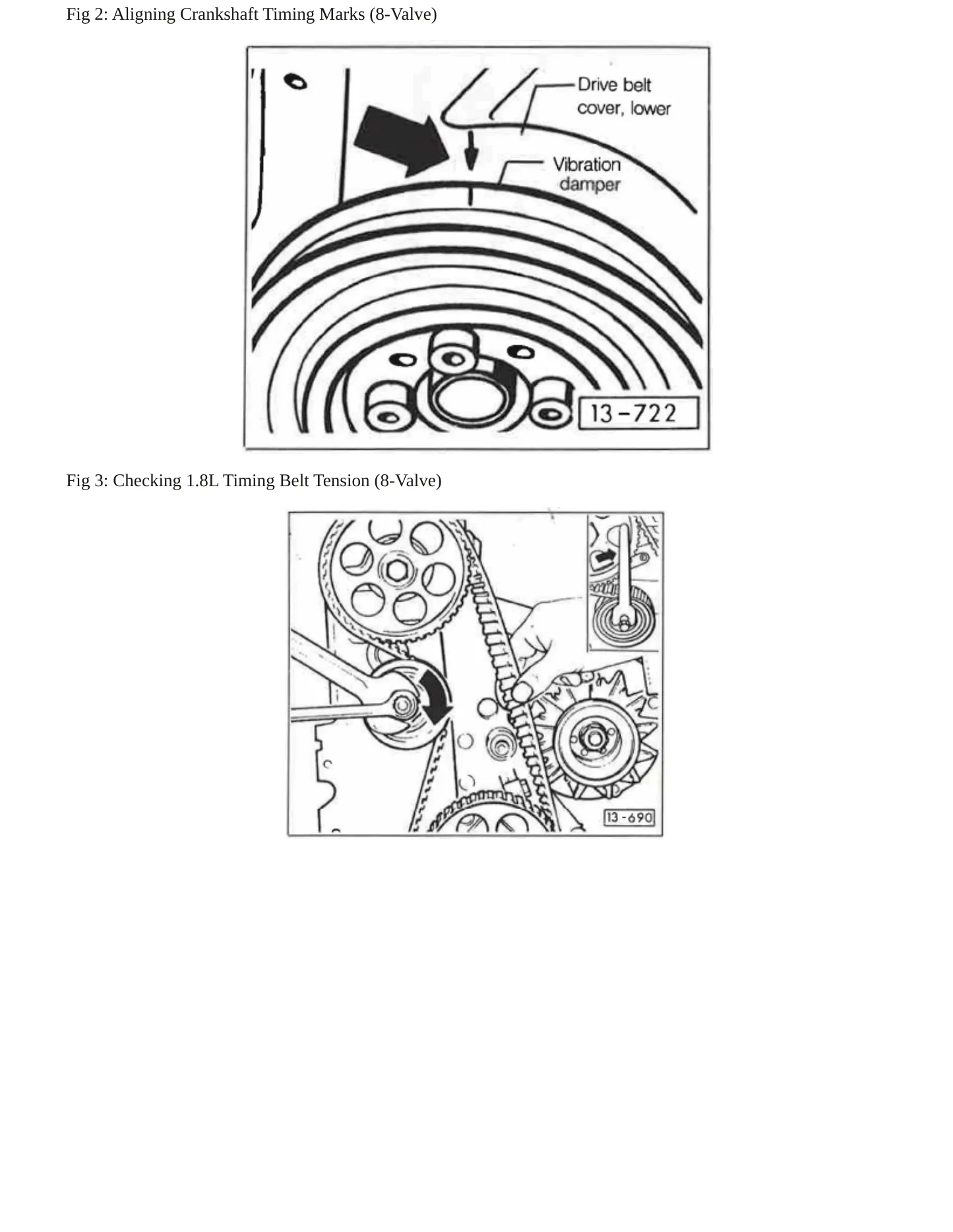 1992 Volkswagen Golf service manual page 4