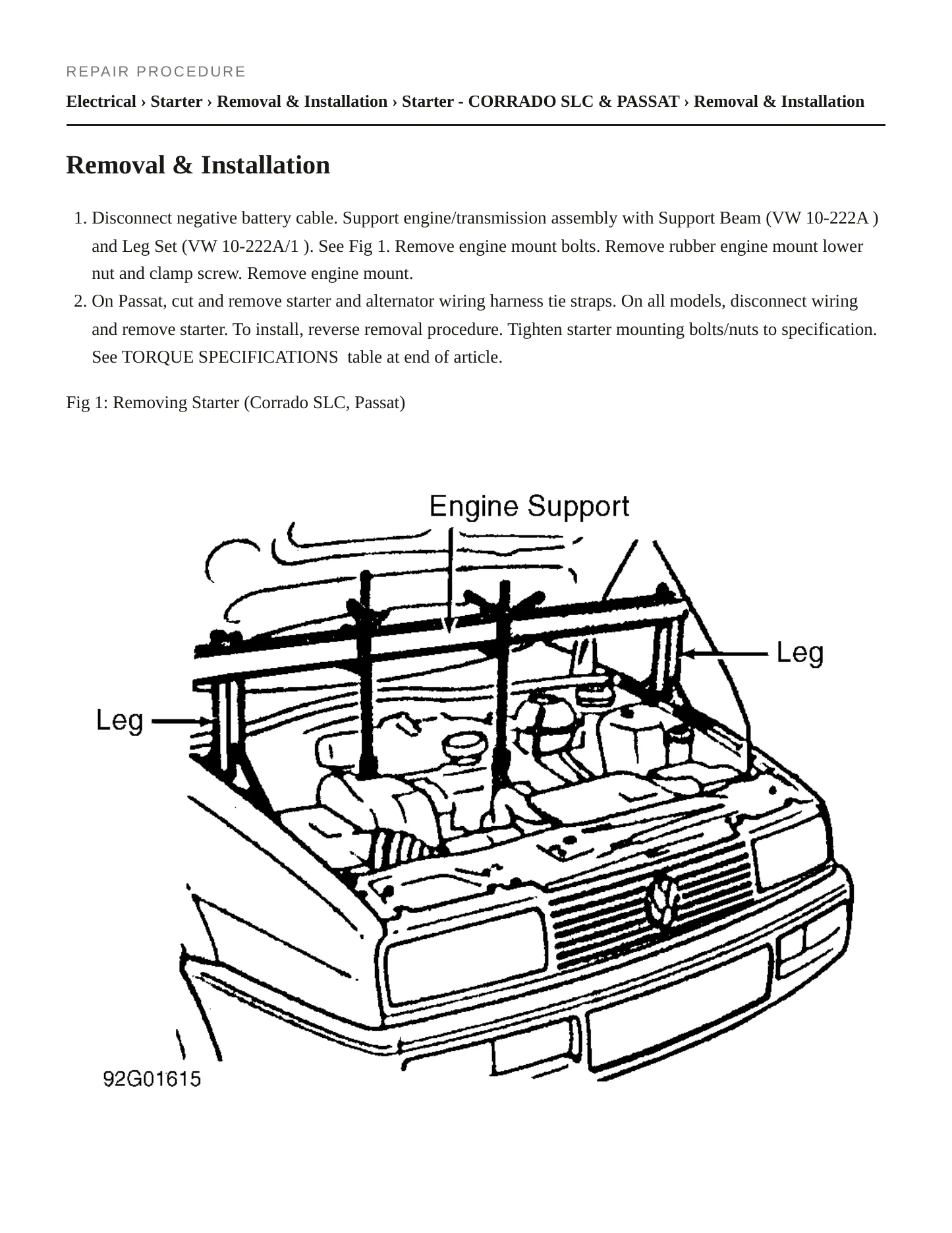 1993 Volkswagen Passat service manual page 3