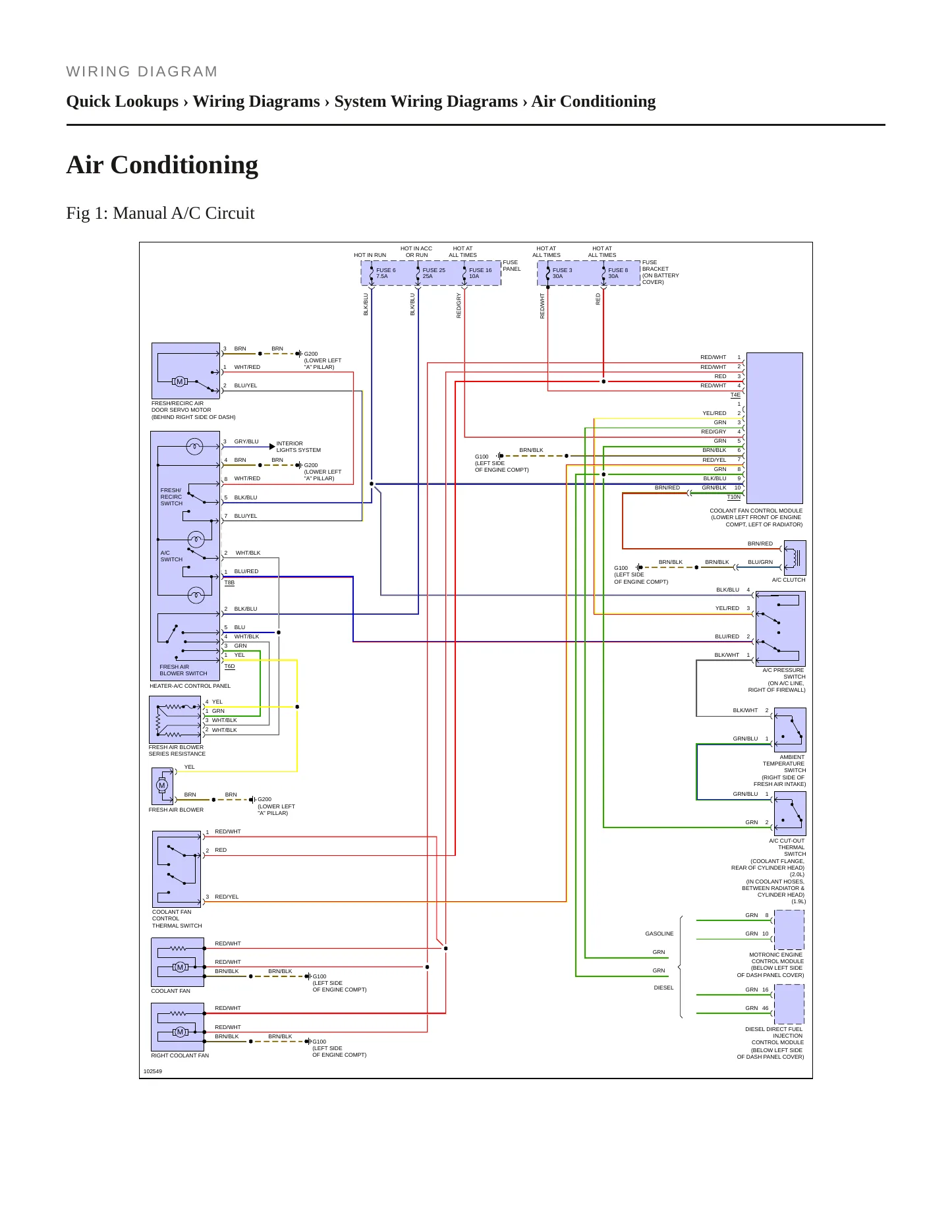1998 Volkswagen Beetle Service and Repair Manual preview page 12