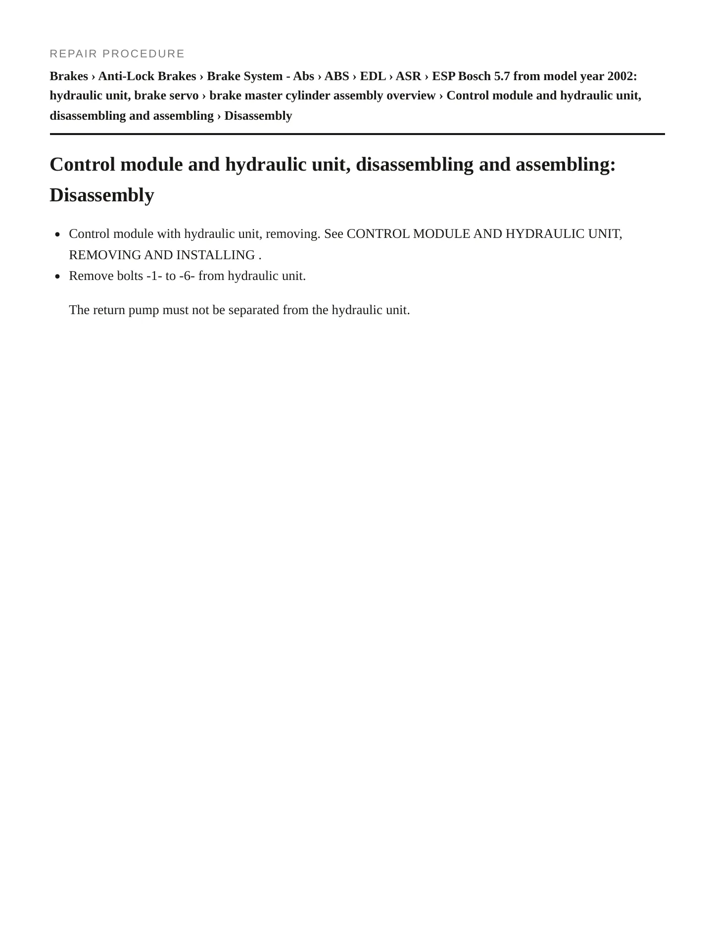 2000 Volkswagen Passat service manual page 6