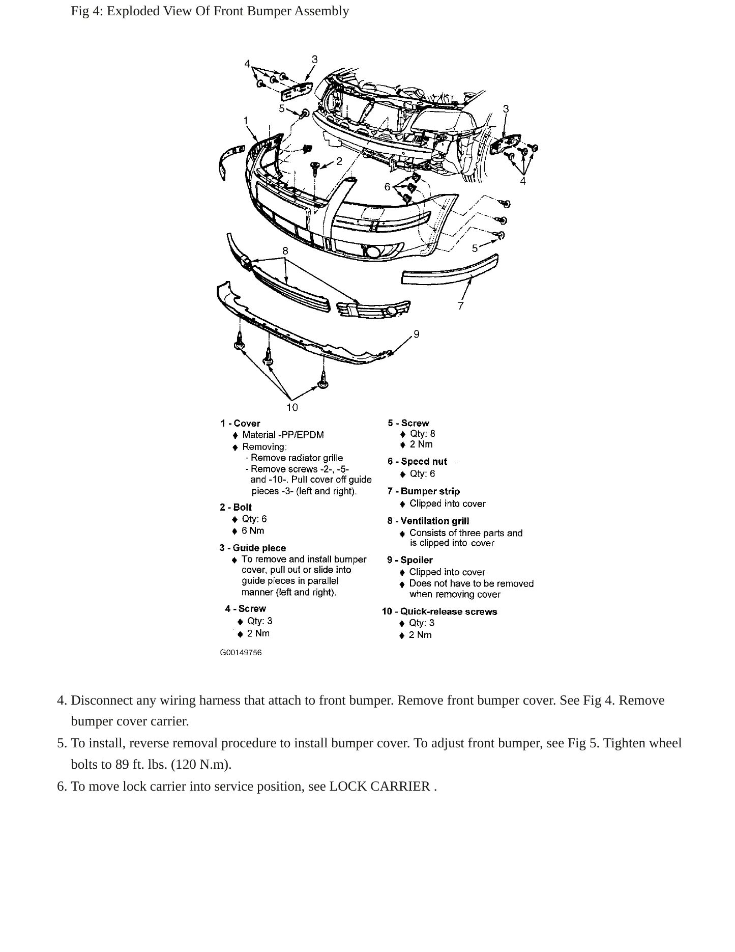 2002 Volkswagen Passat Service and Repair Manual preview page 9