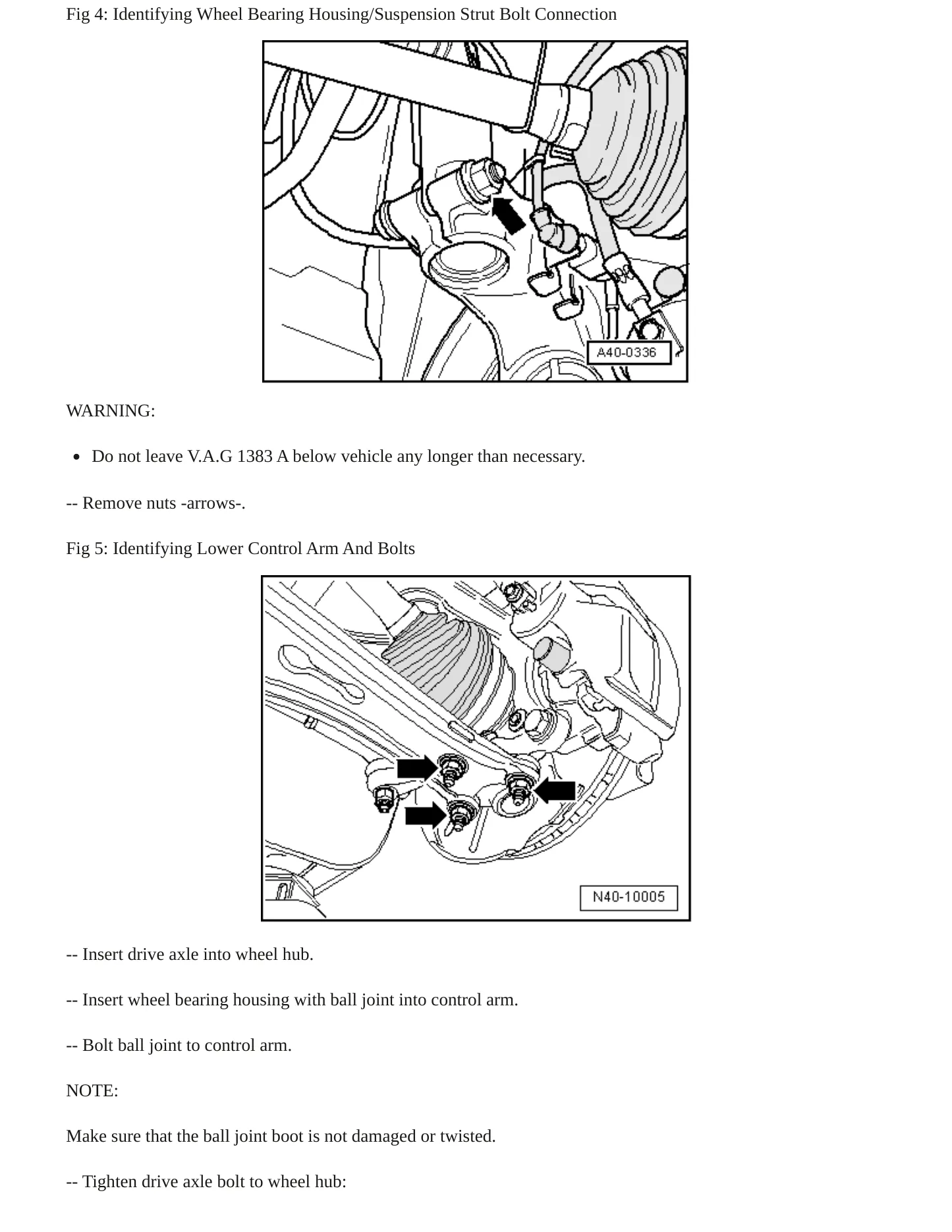 2007 Volkswagen Rabbit Service and Repair Manual preview page 7