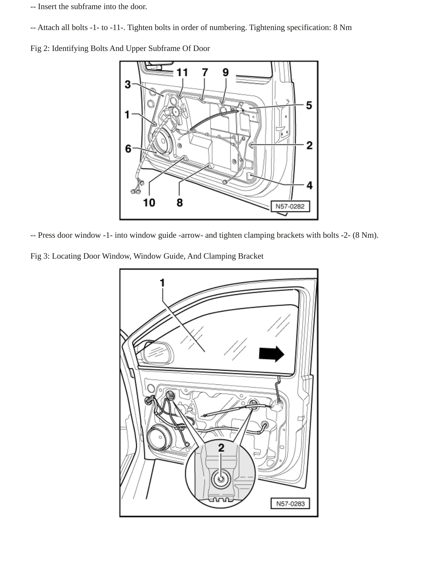 2008 Volkswagen Beetle Service and Repair Manual preview page 8