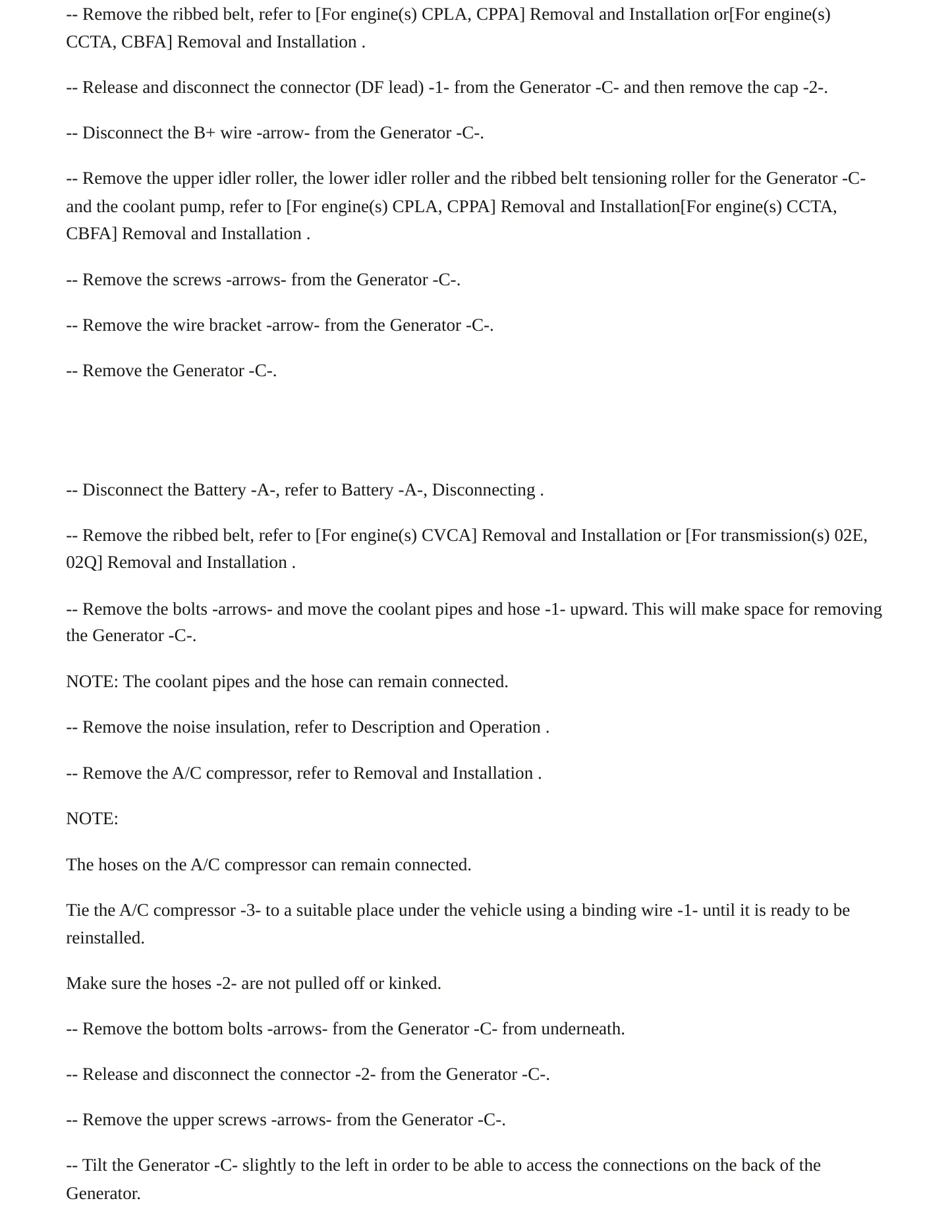 2012 Volkswagen Beetle Service and Repair Manual preview page 10