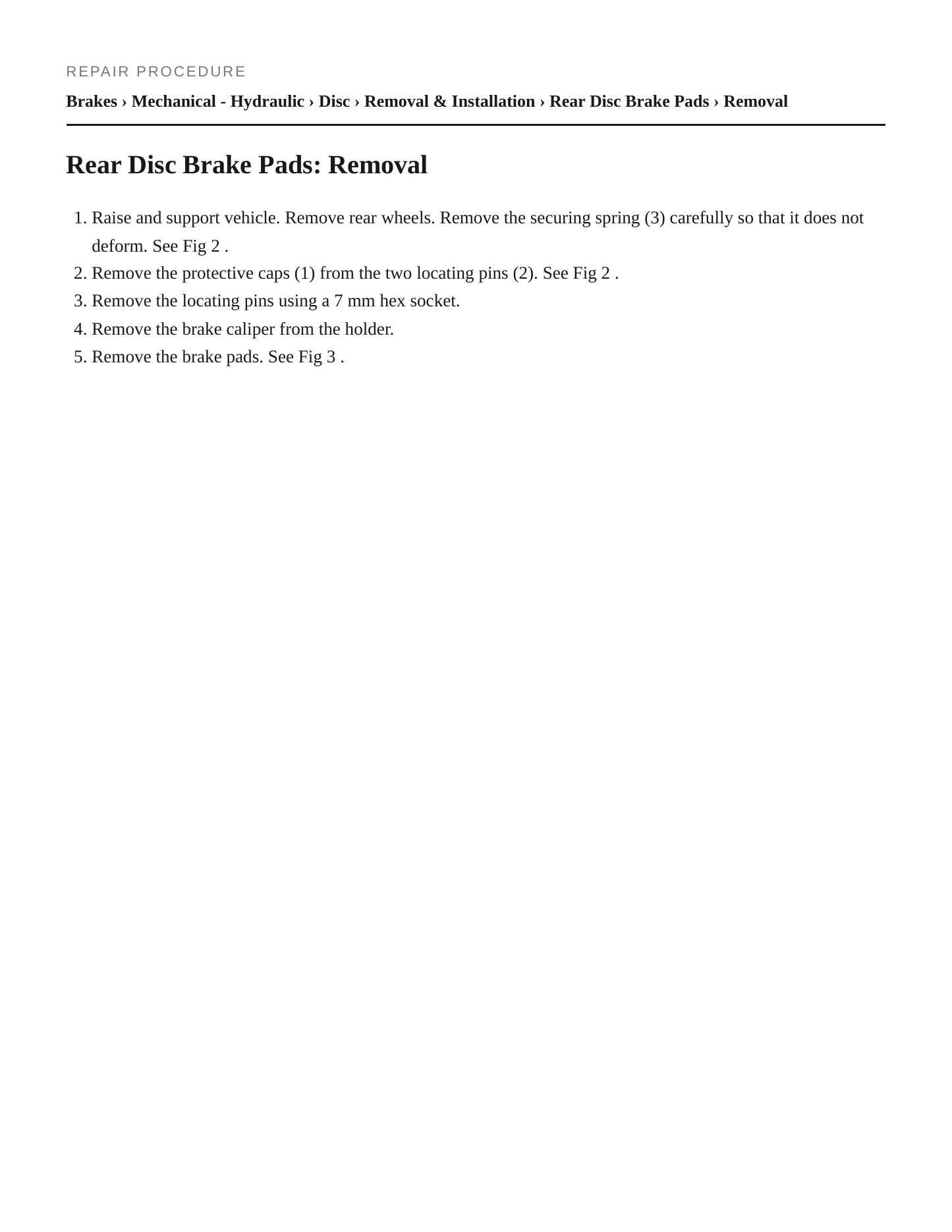 2001 Volvo V70 Service and Repair Manual preview page 5