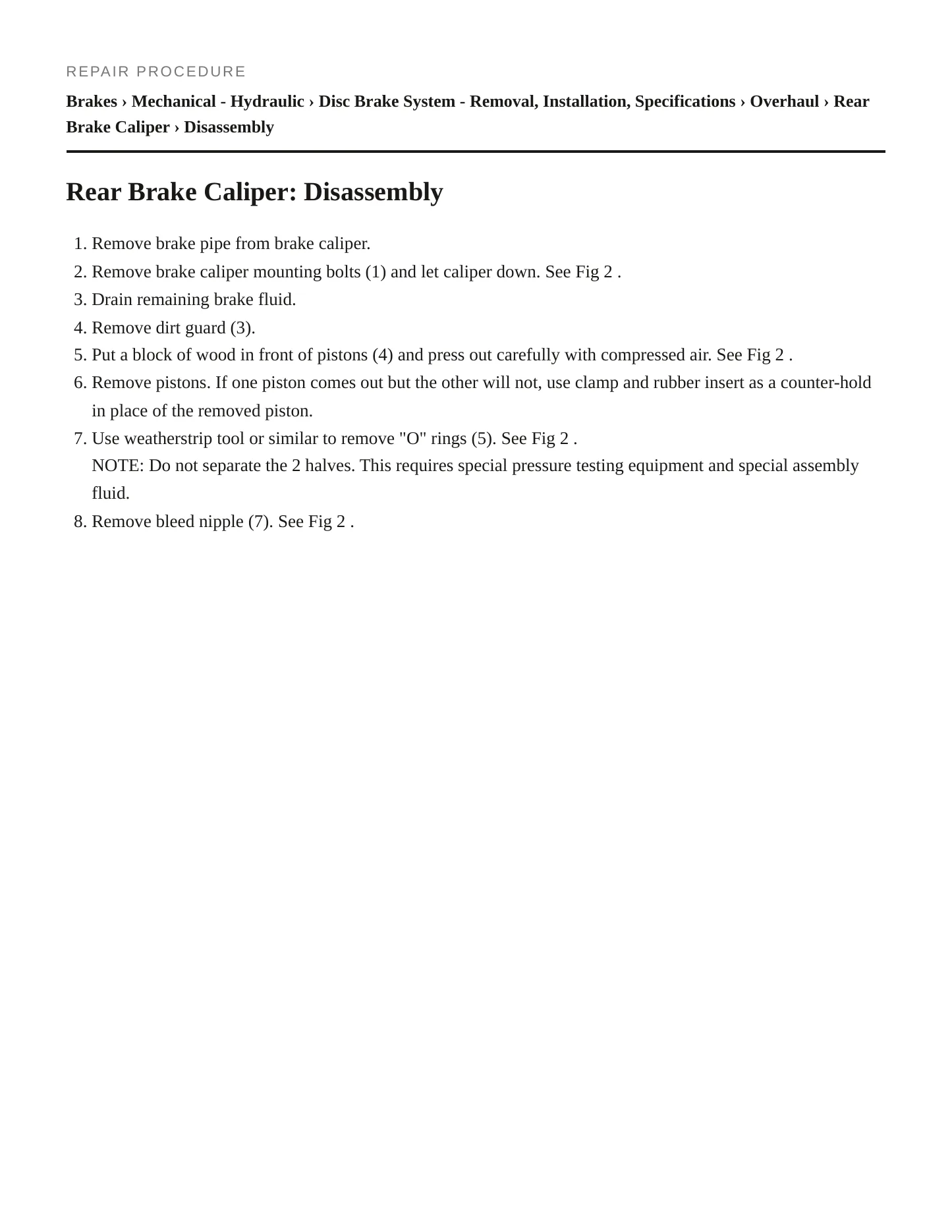 2004 Volvo C70 Service and Repair Manual preview page 5